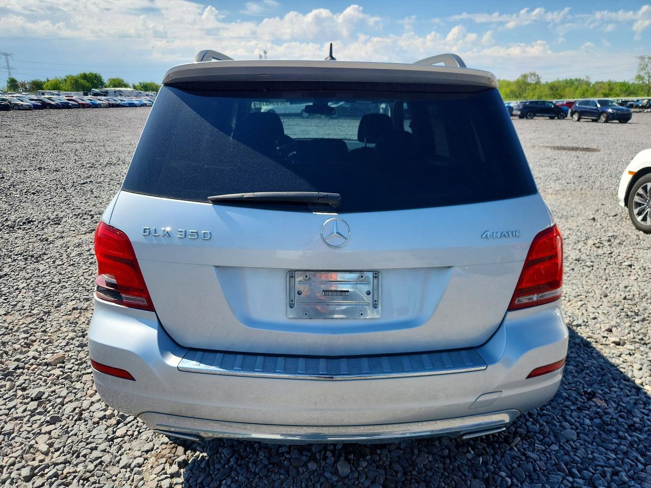2013 Mercedes-benz Glk 350 4matic Silver vin: WDCGG8JB4DG048956