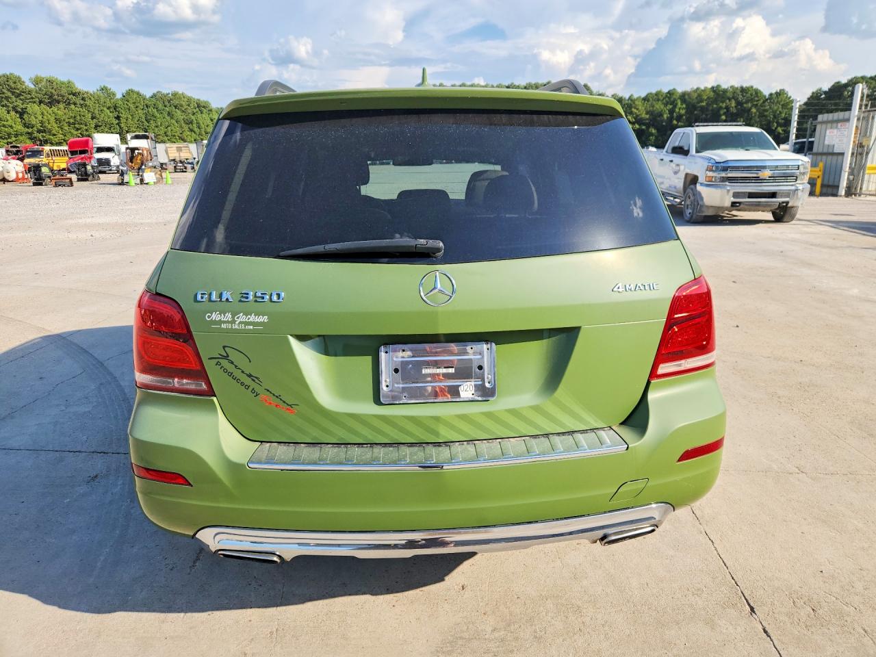 2013 Mercedes-benz Glk 350 4matic Green vin: WDCGG8JB4DG111232