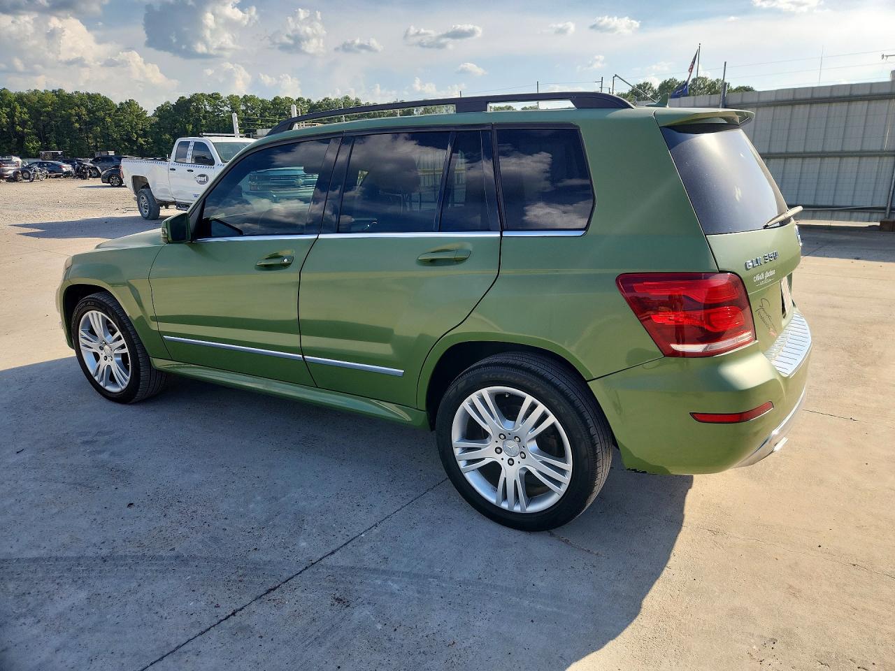 2013 Mercedes-benz Glk 350 4matic Green vin: WDCGG8JB4DG111232