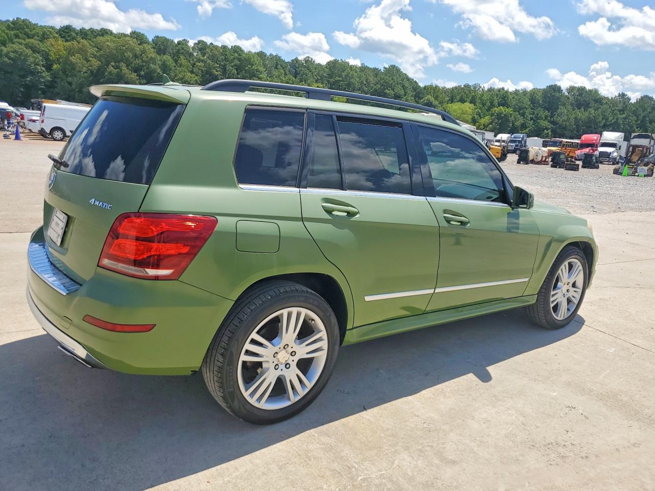 2013 Mercedes-benz Glk 350 4matic Green vin: WDCGG8JB4DG111232