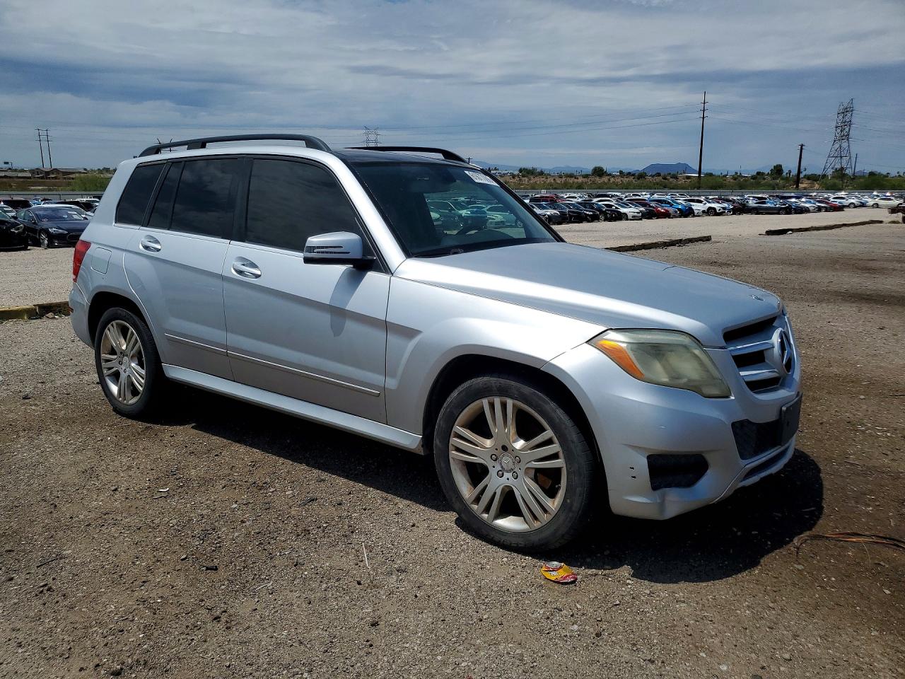2013 Mercedes-benz Glk 350 4matic Silver vin: WDCGG8JB4DG127396