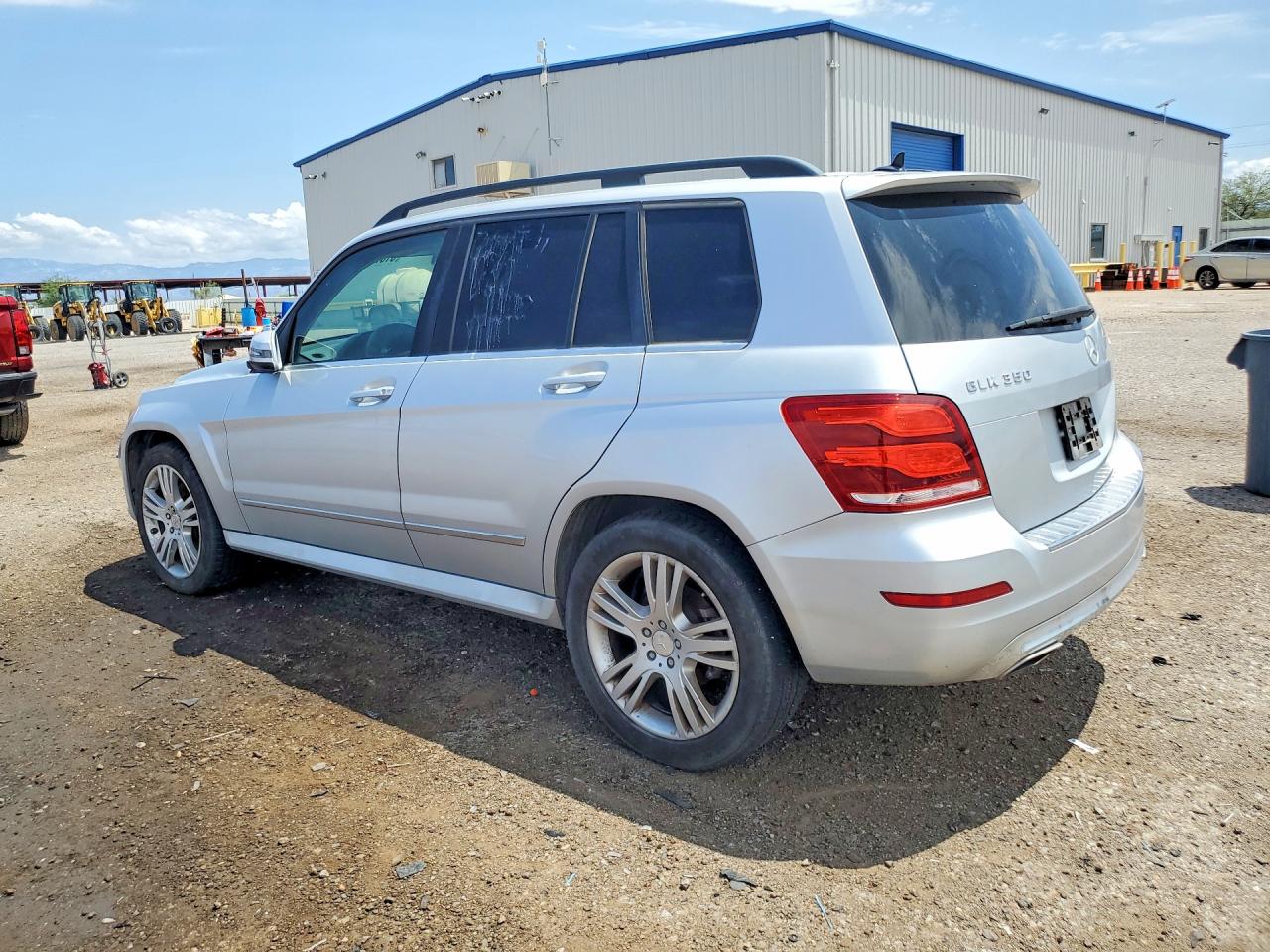 2013 Mercedes-benz Glk 350 4matic Silver vin: WDCGG8JB4DG127396