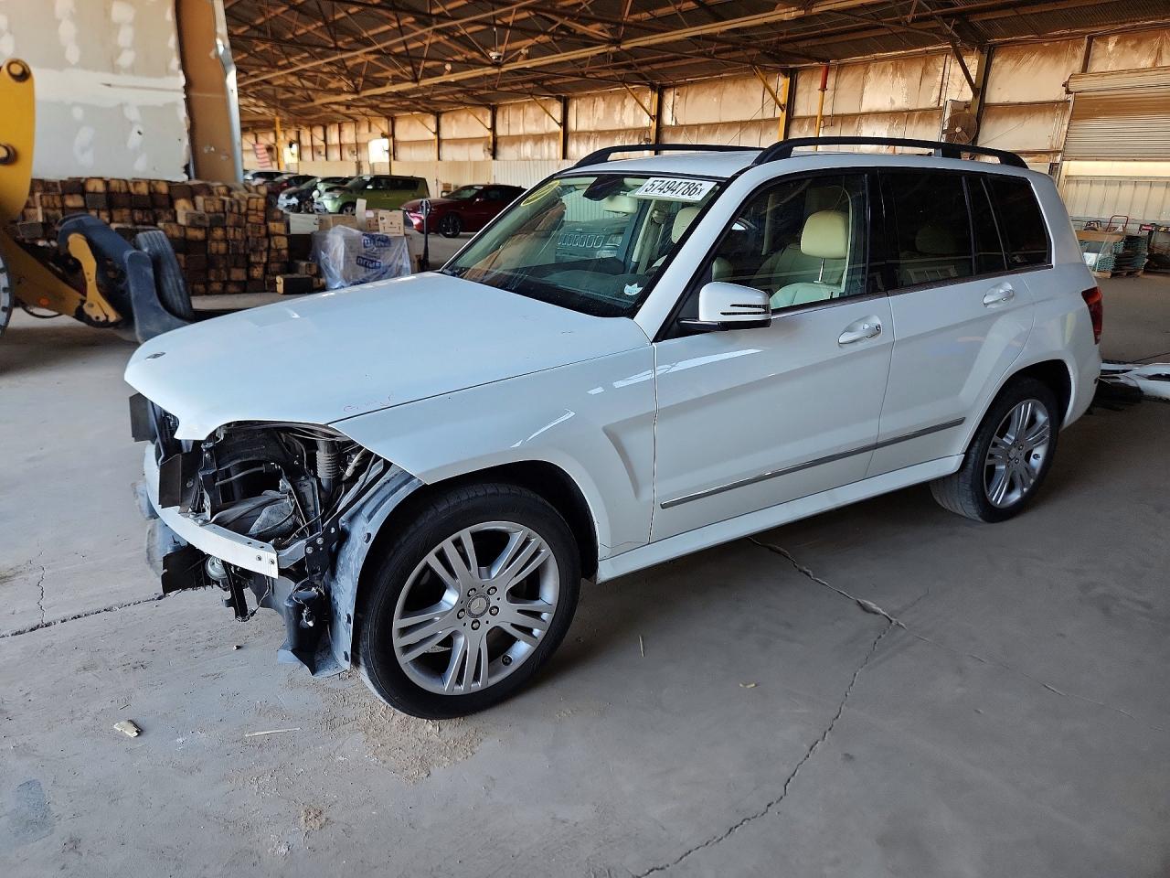 2013 Mercedes-benz Glk 350 4matic Белый vin: WDCGG8JB4DG151276