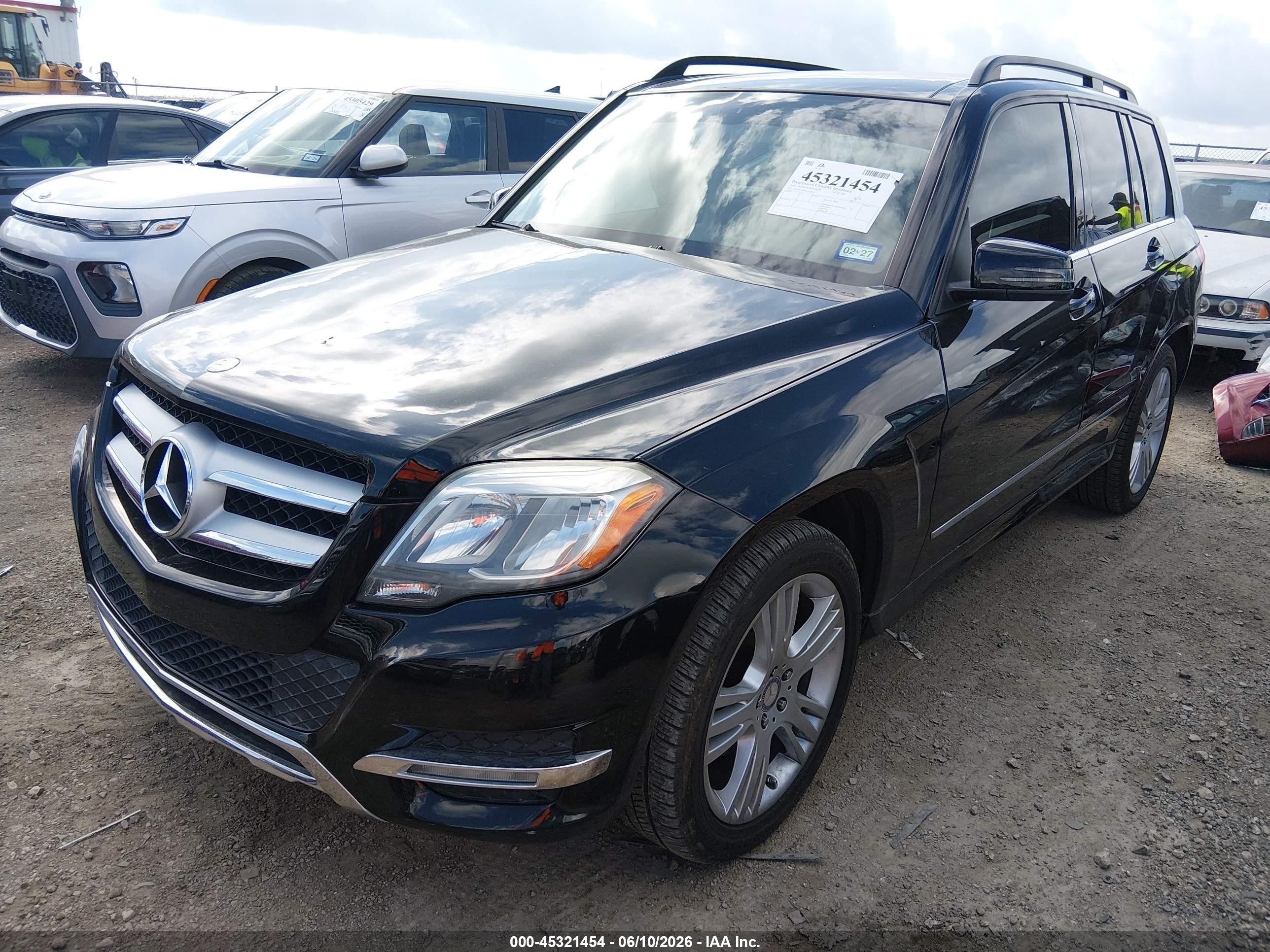 2014 Mercedes-benz Glk 350 4matic Black vin: WDCGG8JB4EG156964