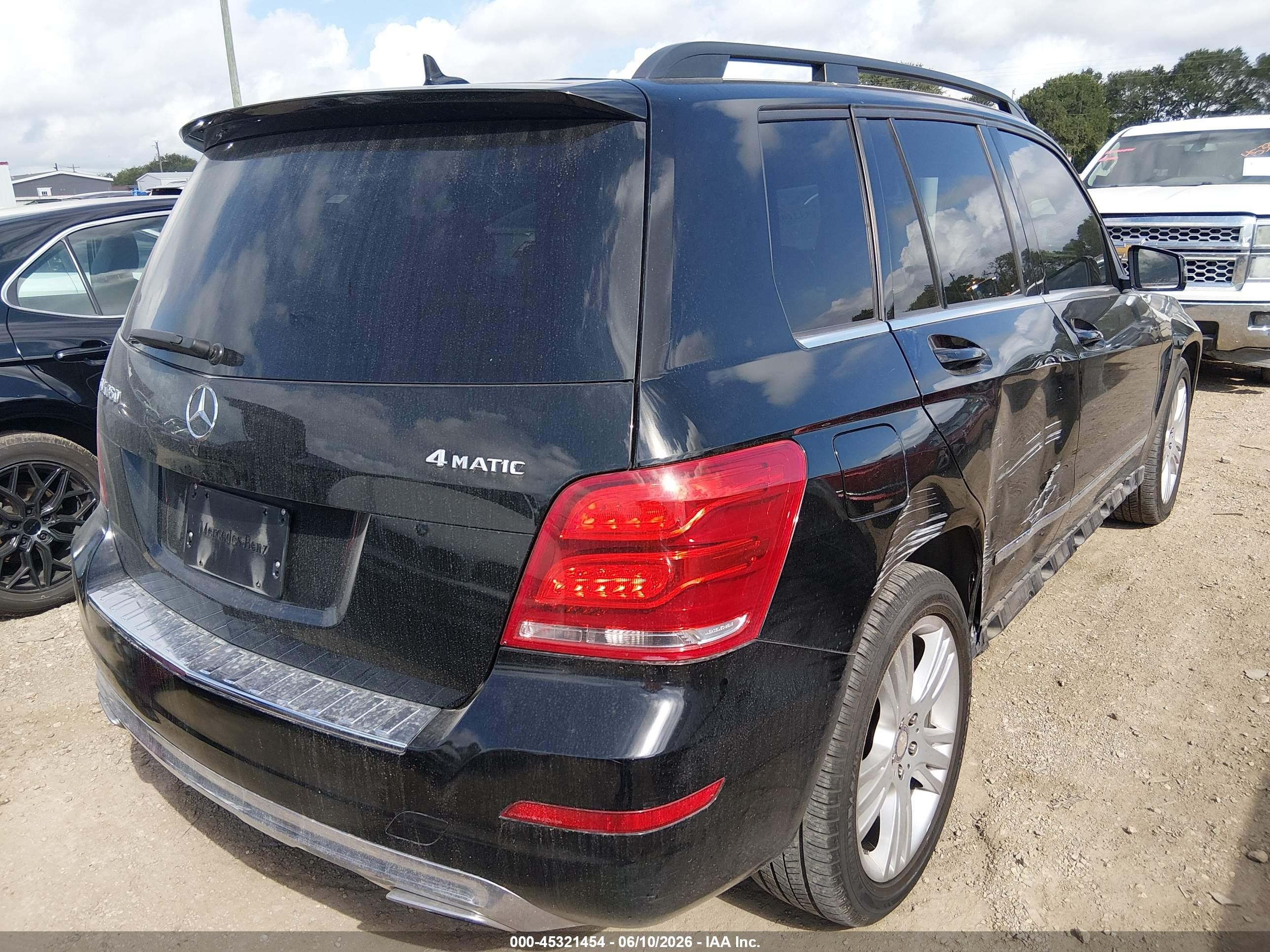 2014 Mercedes-benz Glk 350 4matic Black vin: WDCGG8JB4EG156964