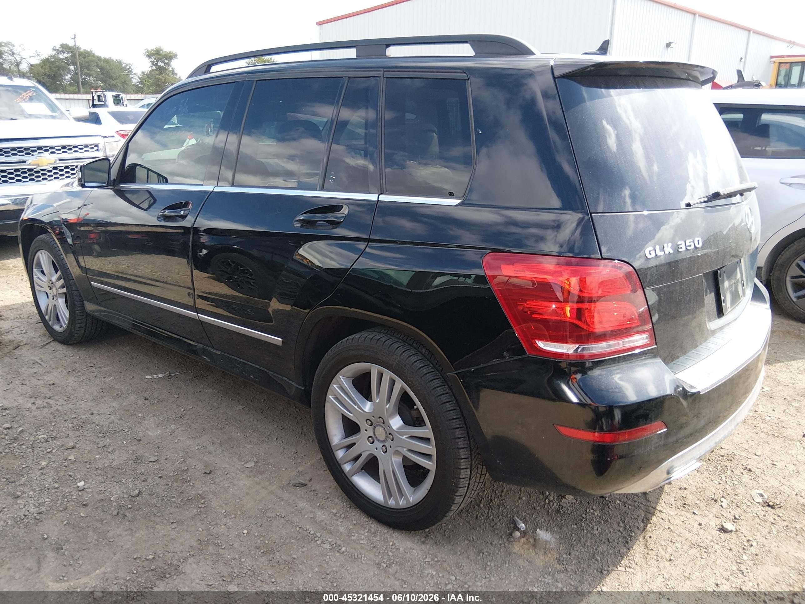 2014 Mercedes-benz Glk 350 4matic Black vin: WDCGG8JB4EG156964