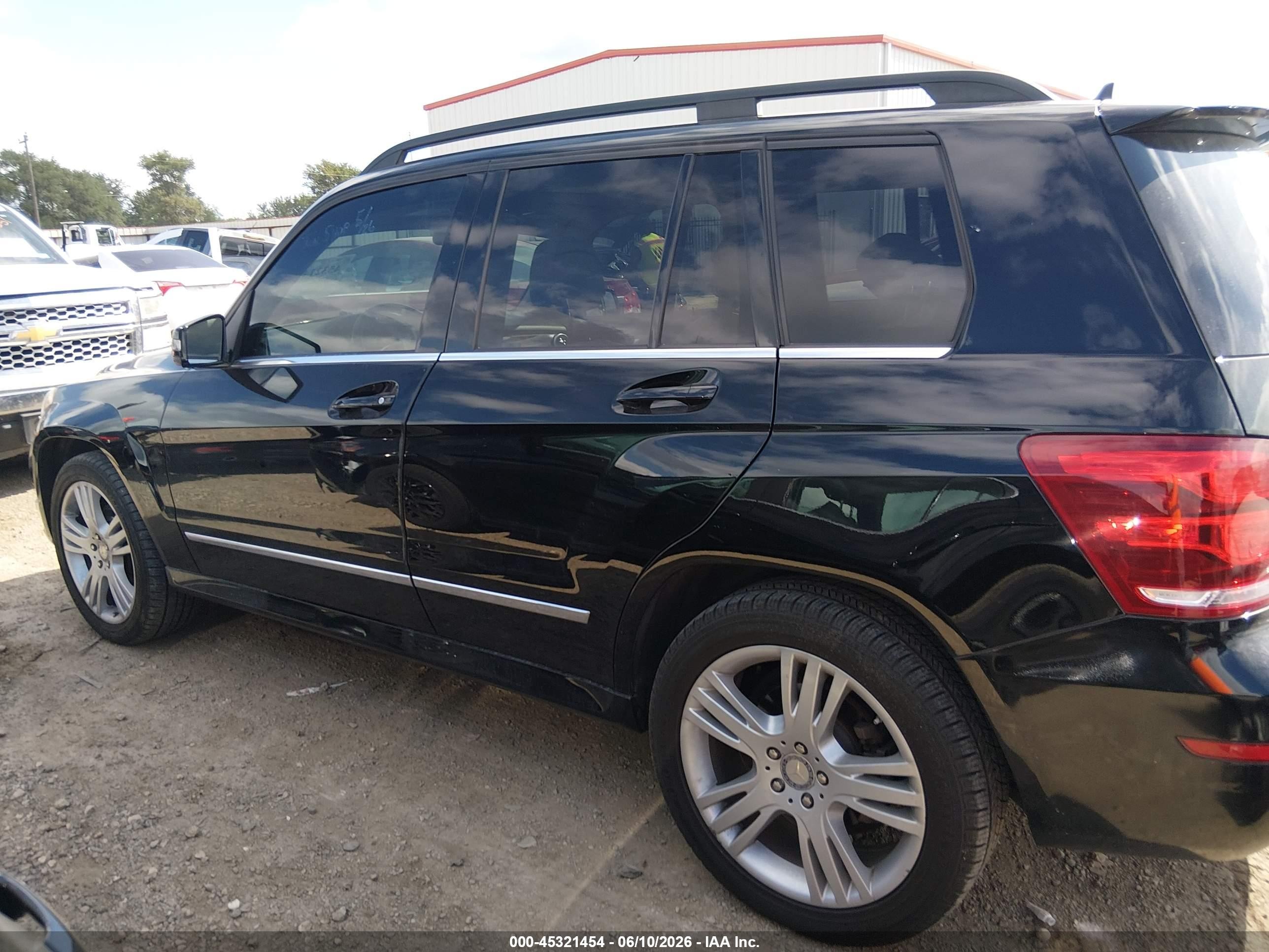 2014 Mercedes-benz Glk 350 4matic Black vin: WDCGG8JB4EG156964