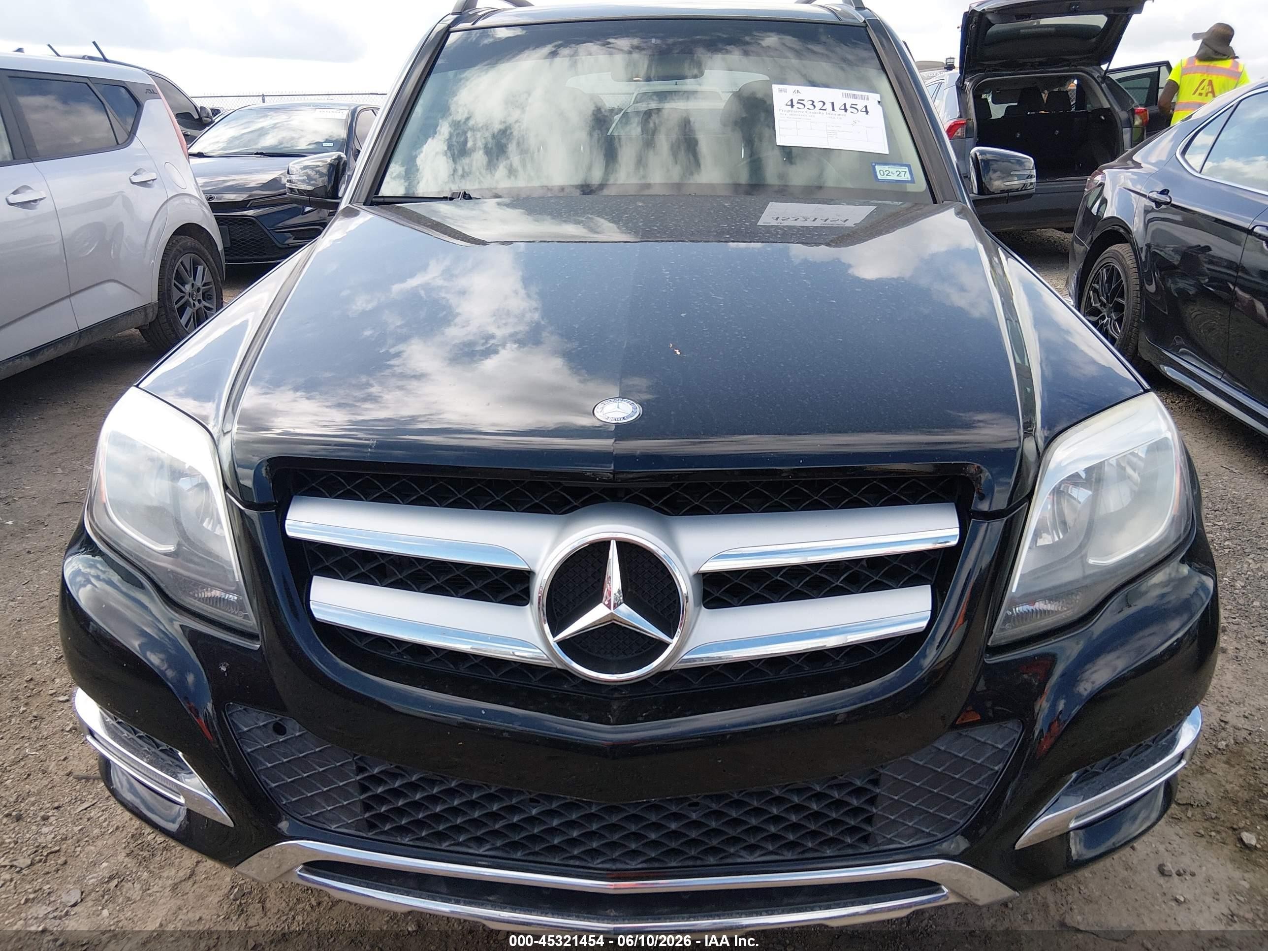 2014 Mercedes-benz Glk 350 4matic Black vin: WDCGG8JB4EG156964