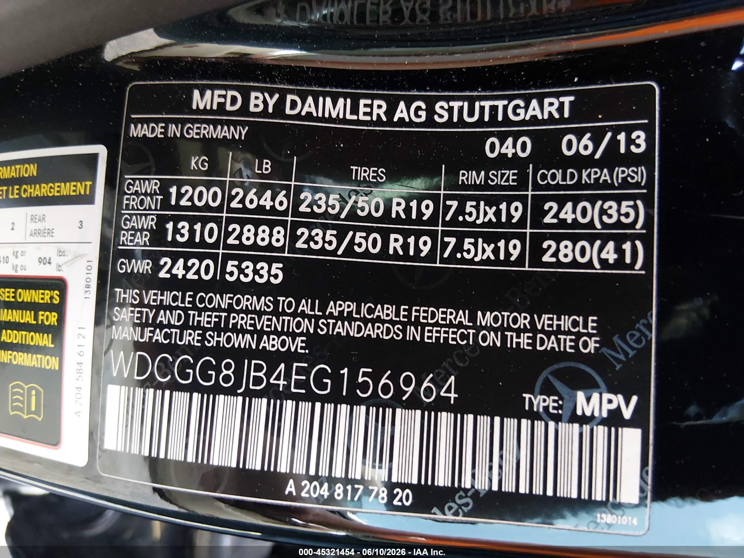 2014 Mercedes-benz Glk 350 4matic Black vin: WDCGG8JB4EG156964