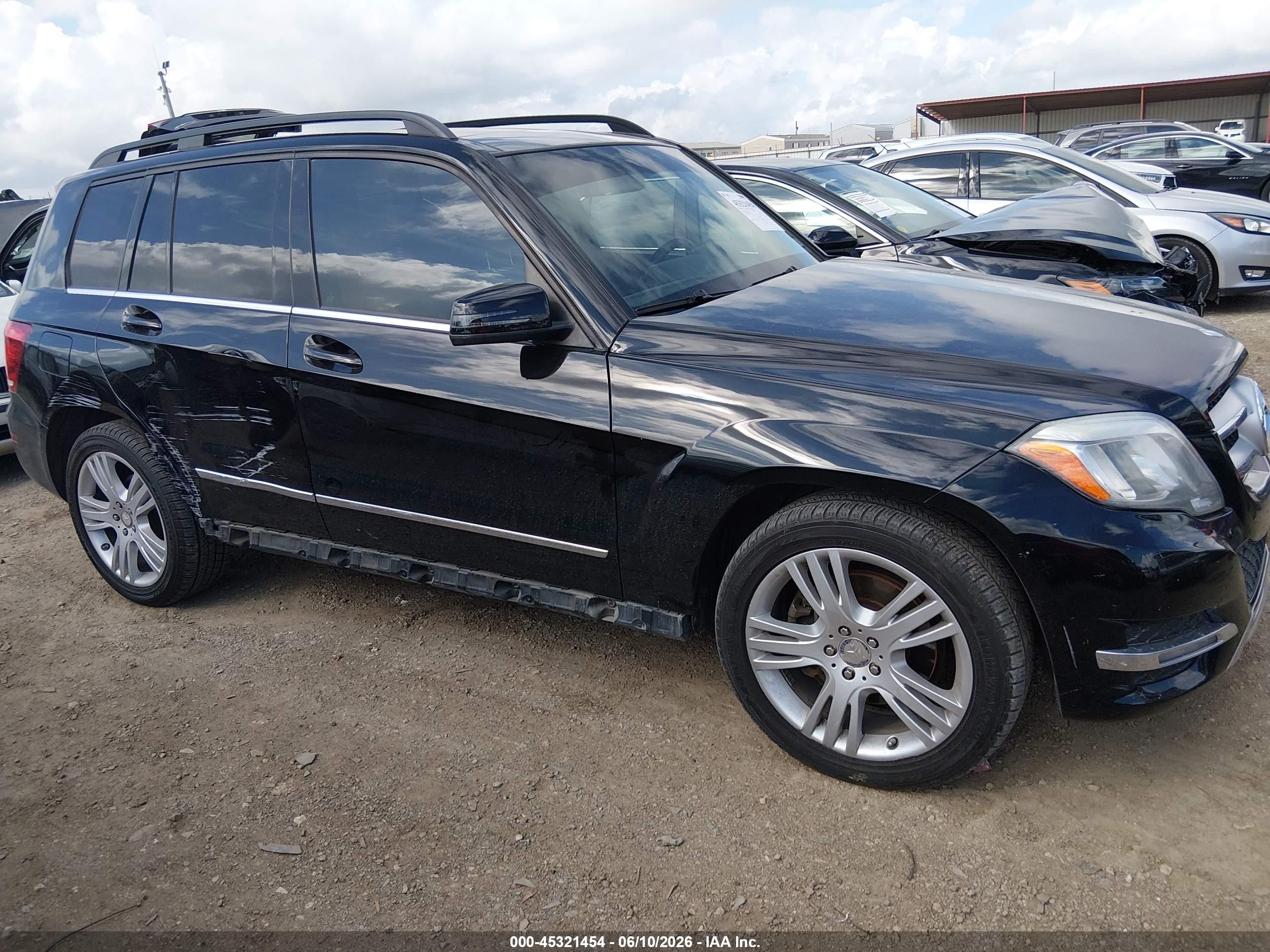 2014 Mercedes-benz Glk 350 4matic Black vin: WDCGG8JB4EG156964