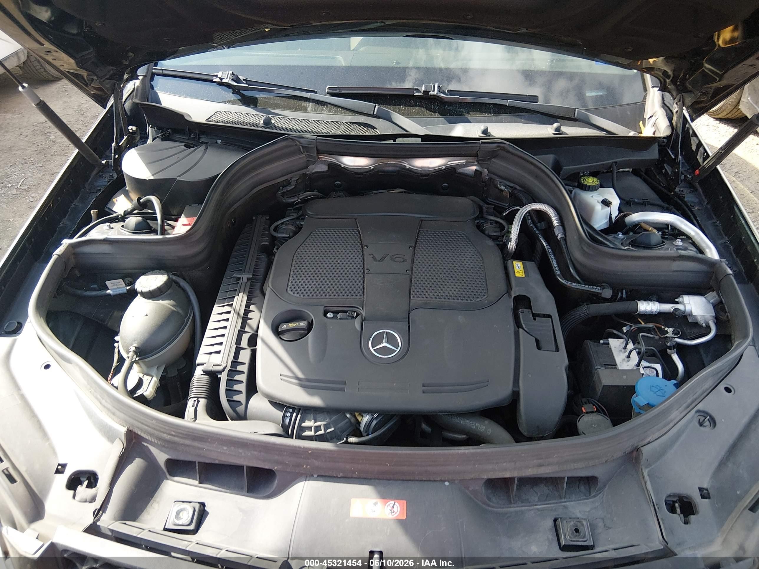 2014 Mercedes-benz Glk 350 4matic Black vin: WDCGG8JB4EG156964