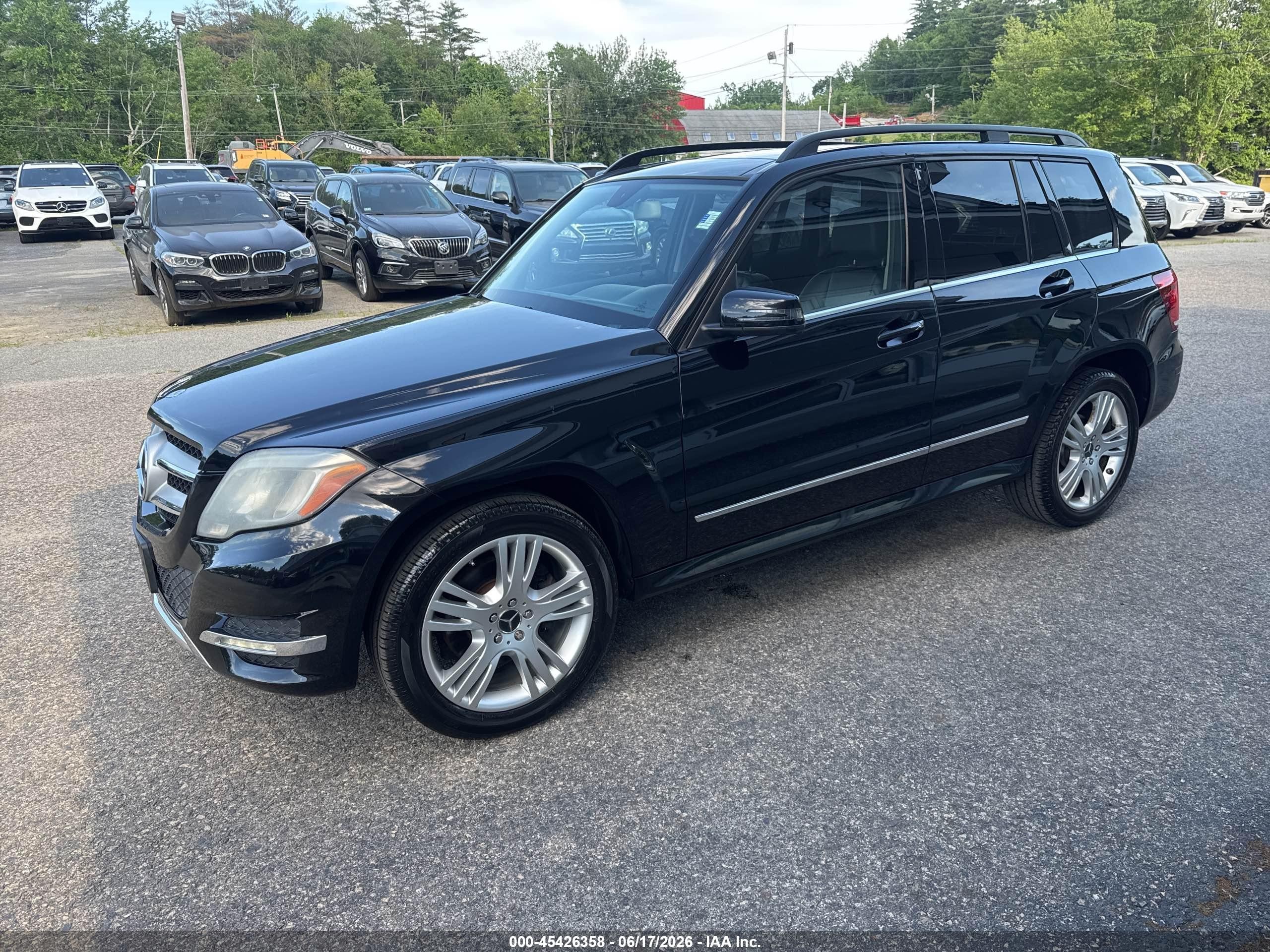 2014 Mercedes-benz Glk 350 4matic Black vin: WDCGG8JB4EG164255