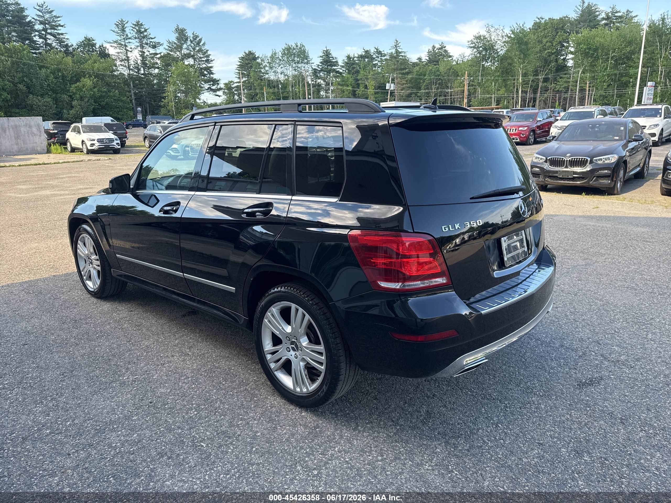 2014 Mercedes-benz Glk 350 4matic Black vin: WDCGG8JB4EG164255
