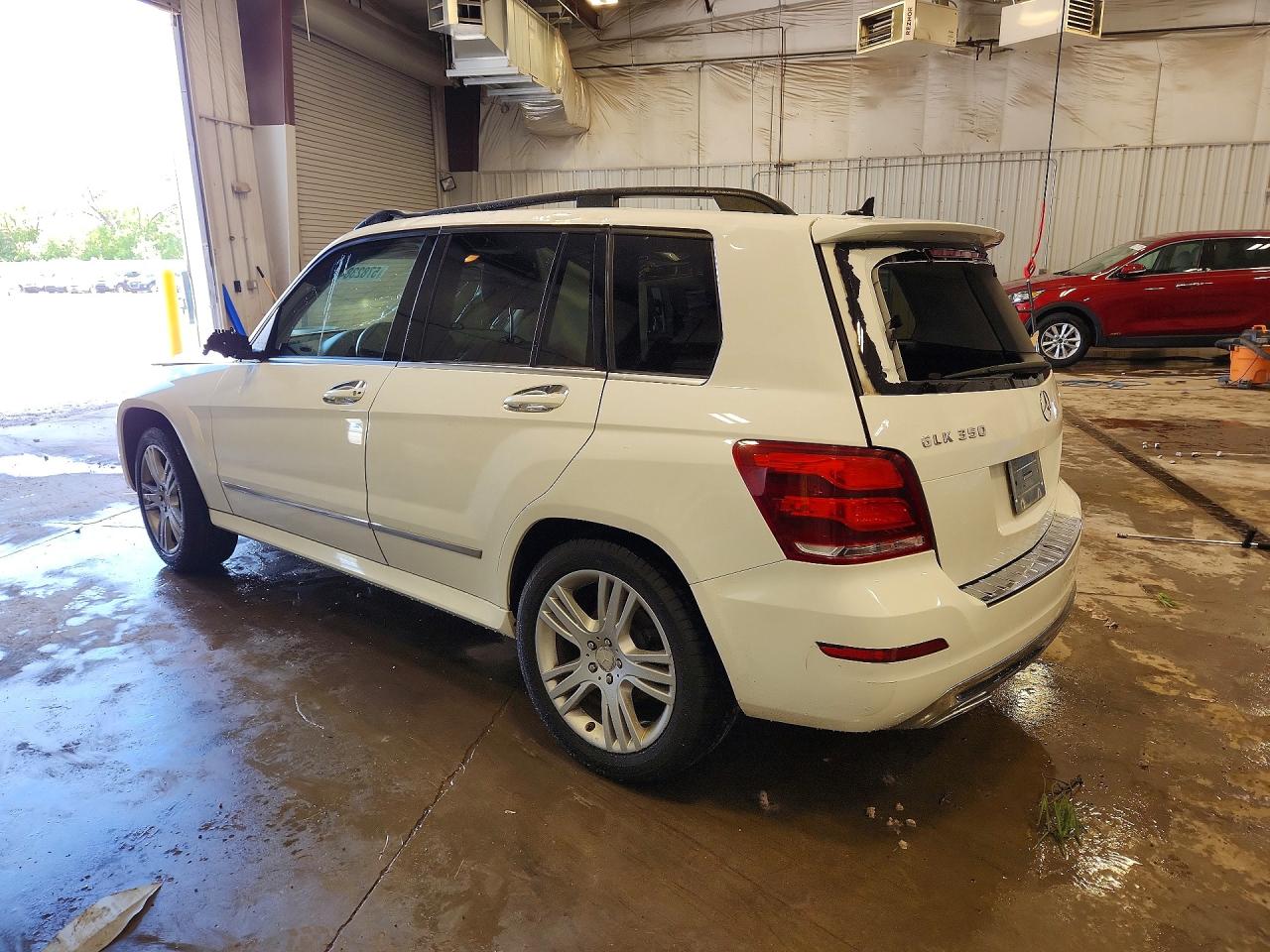 2014 Mercedes-benz Glk 350 4matic White vin: WDCGG8JB4EG187132