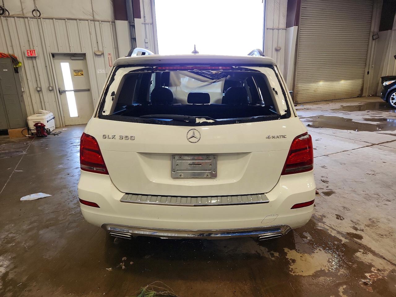 2014 Mercedes-benz Glk 350 4matic White vin: WDCGG8JB4EG187132