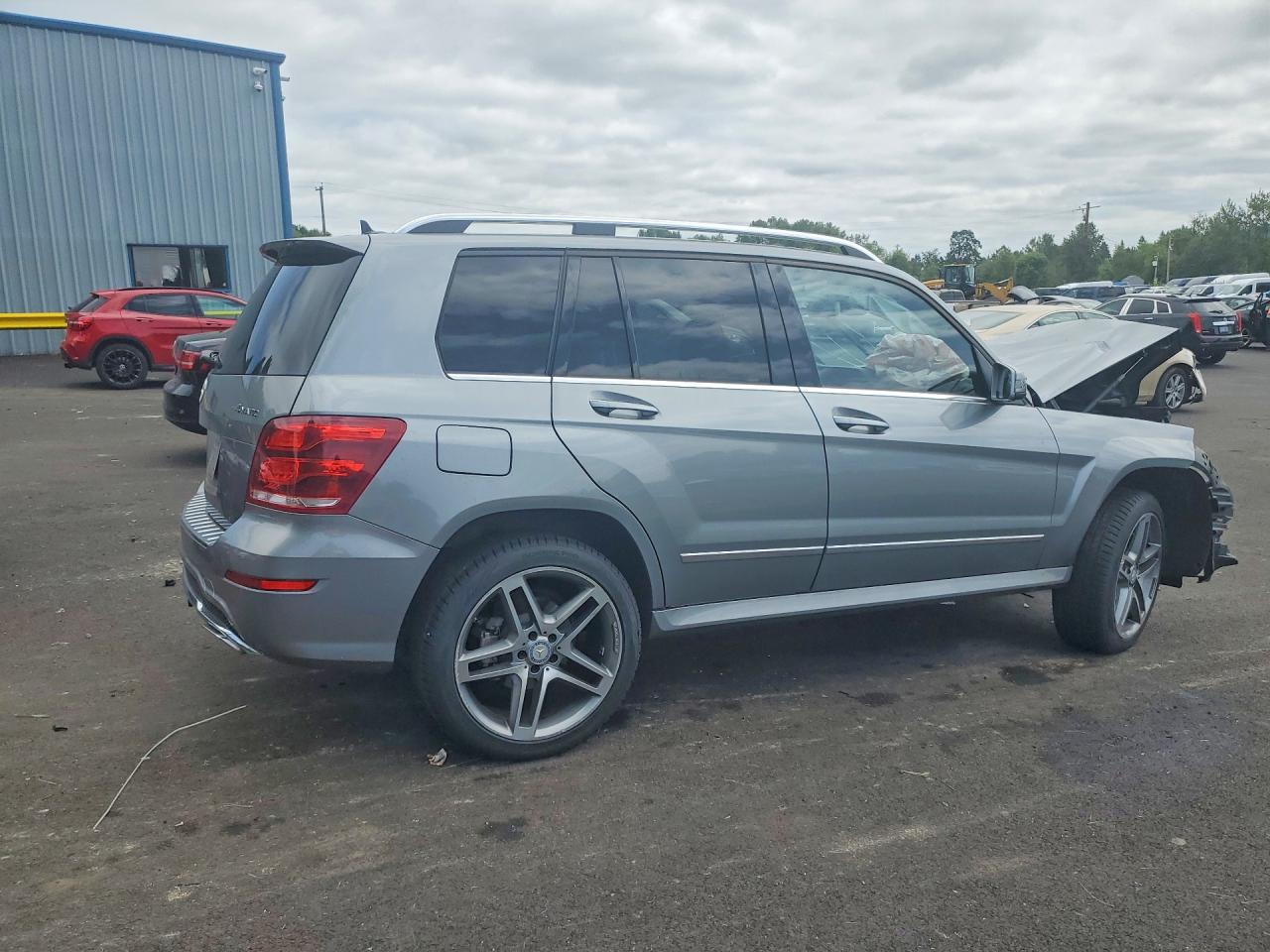 2014 Mercedes-benz Glk 350 4matic Silver vin: WDCGG8JB4EG197823