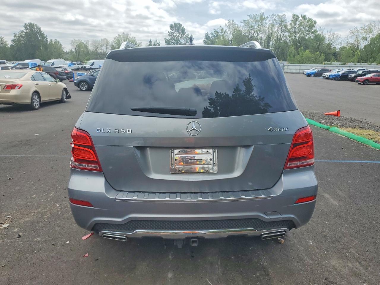 2014 Mercedes-benz Glk 350 4matic Silver vin: WDCGG8JB4EG197823