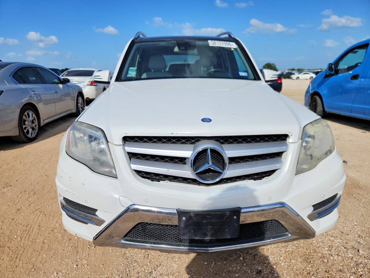 2014 Mercedes-benz Glk 350 4matic White vin: WDCGG8JB4EG215821