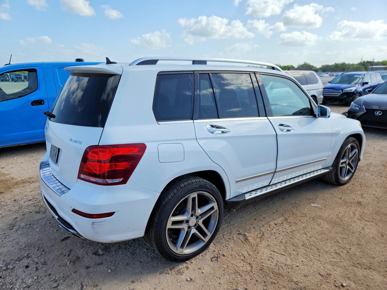 2014 Mercedes-benz Glk 350 4matic White vin: WDCGG8JB4EG215821