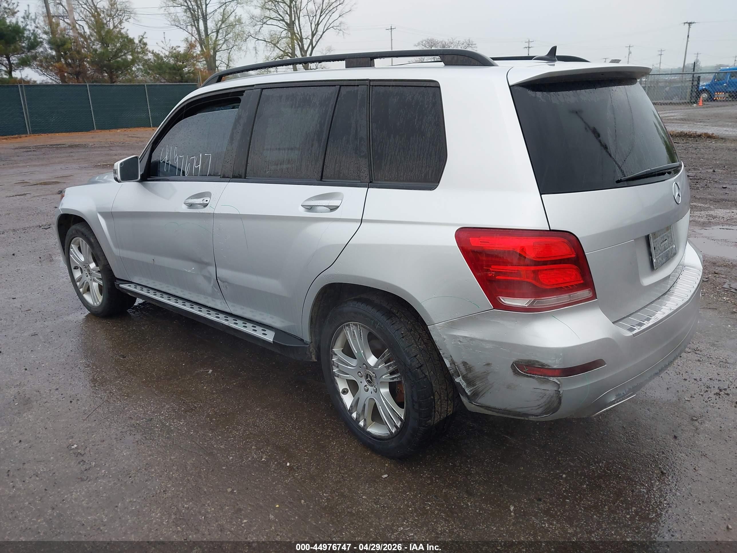 2014 Mercedes-benz Glk 350 4matic Silver vin: WDCGG8JB4EG224485