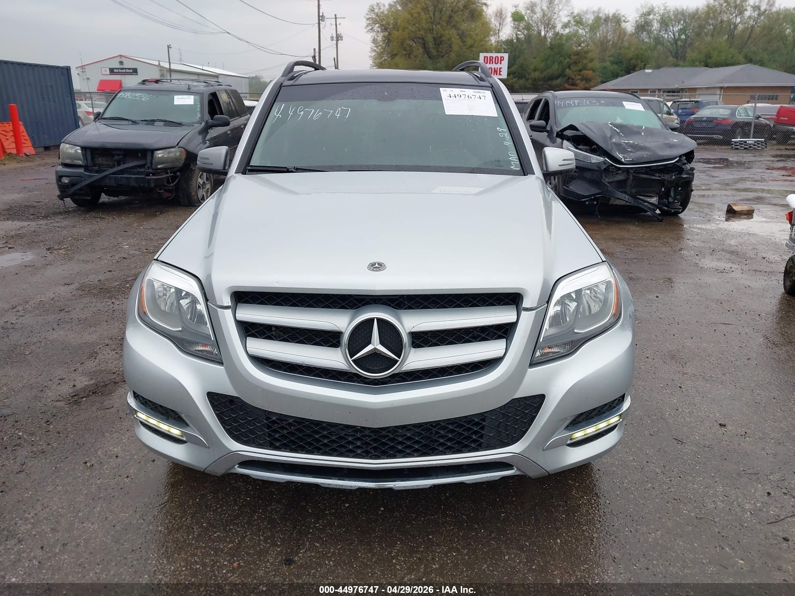 2014 Mercedes-benz Glk 350 4matic Silver vin: WDCGG8JB4EG224485