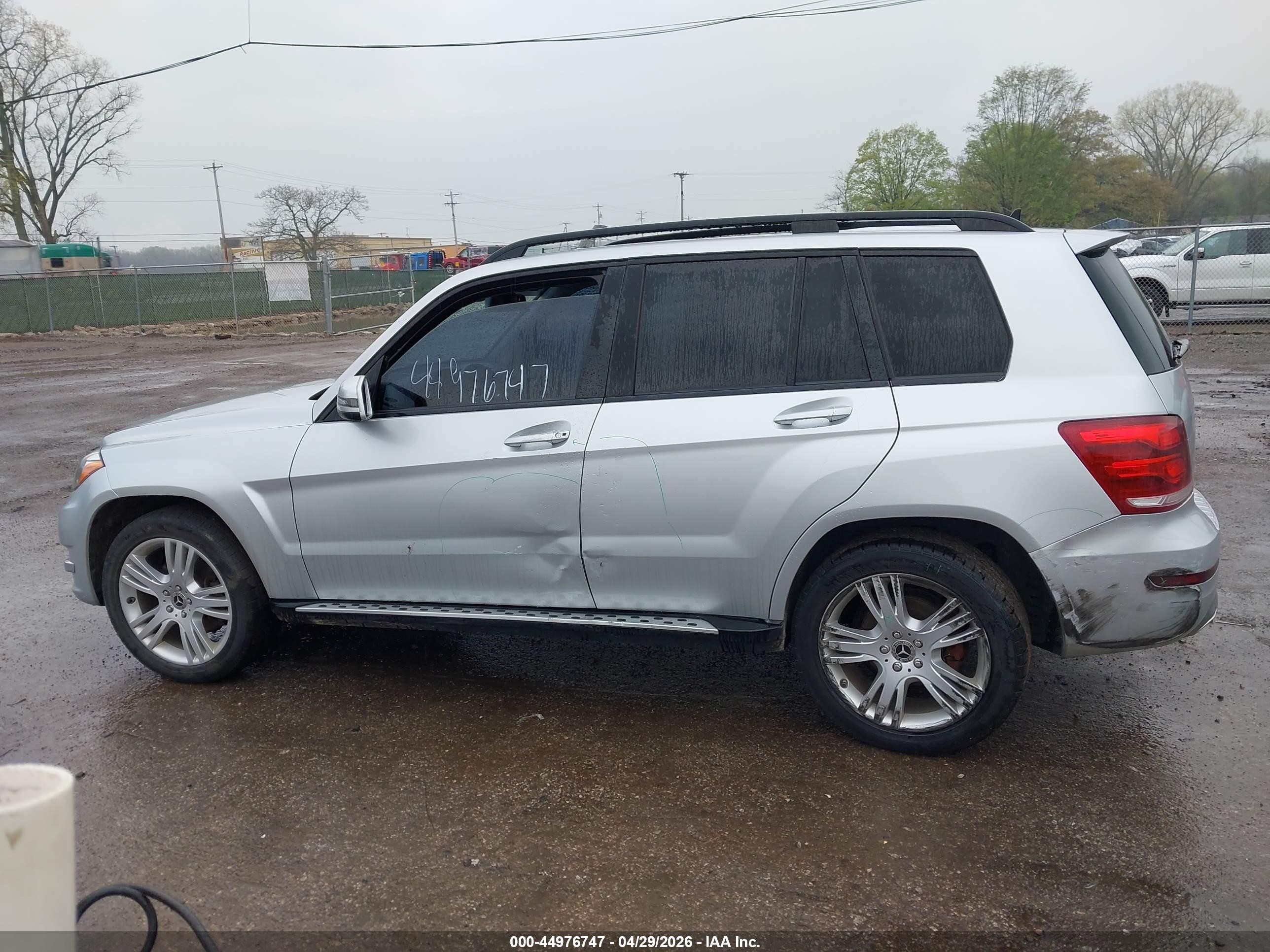 2014 Mercedes-benz Glk 350 4matic Silver vin: WDCGG8JB4EG224485