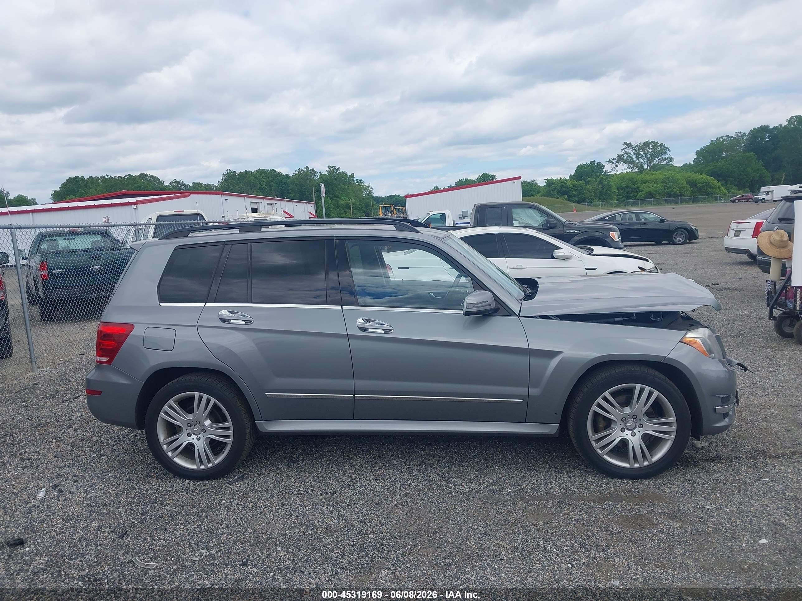 2014 Mercedes-benz Glk 350 4matic Silver vin: WDCGG8JB4EG290812