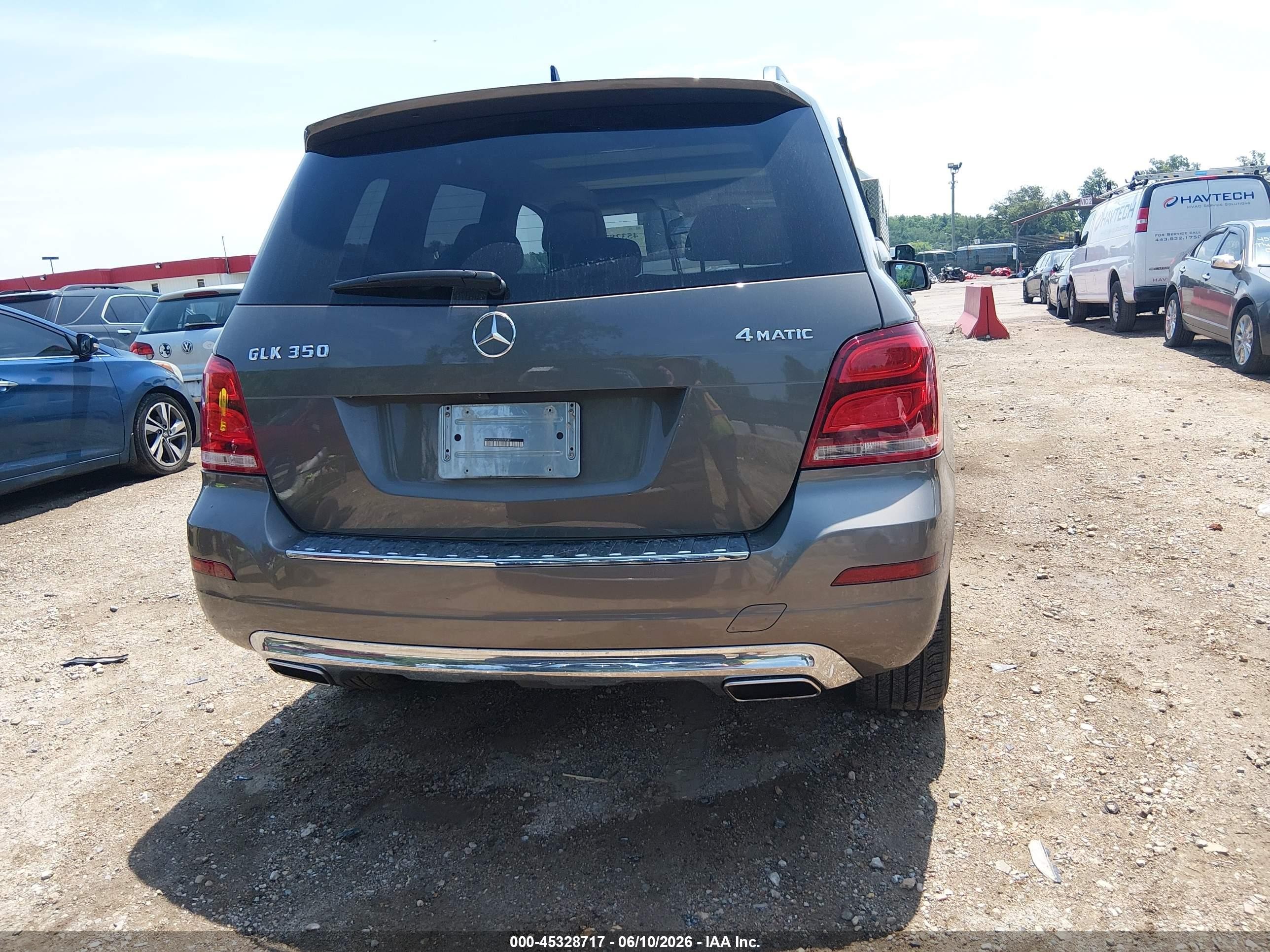 2014 Mercedes-benz Glk 350 4matic Gray vin: WDCGG8JB4EG308547