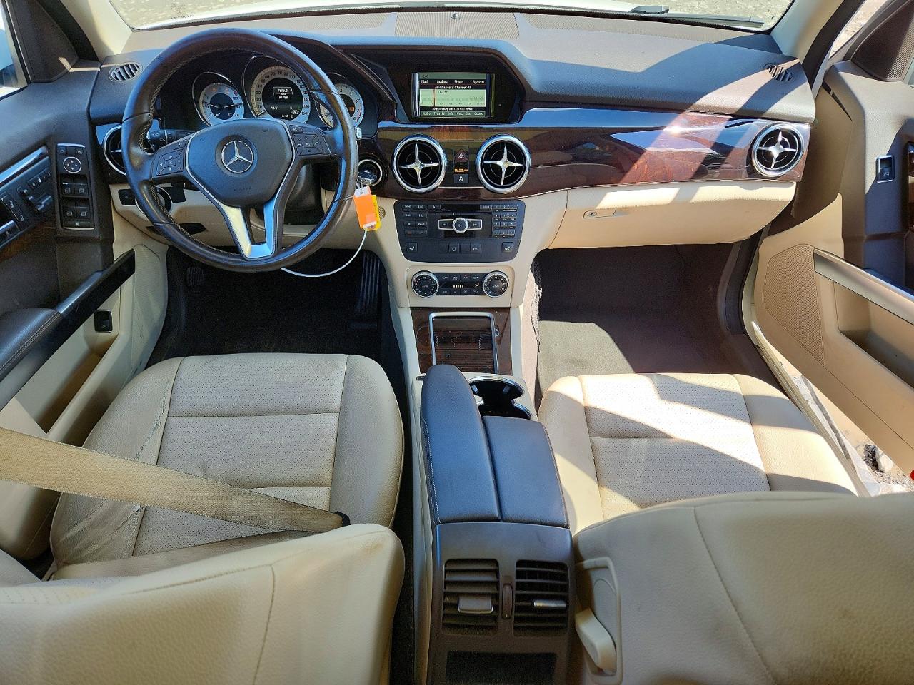 2014 Mercedes-benz Glk 350 4matic White vin: WDCGG8JB4EG317247