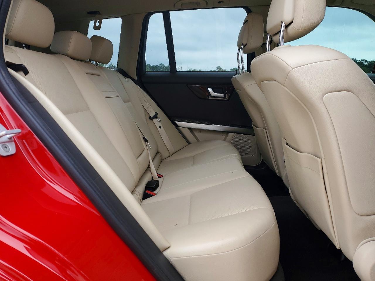 2014 Mercedes-benz Glk 350 4matic Red vin: WDCGG8JB4EG328362