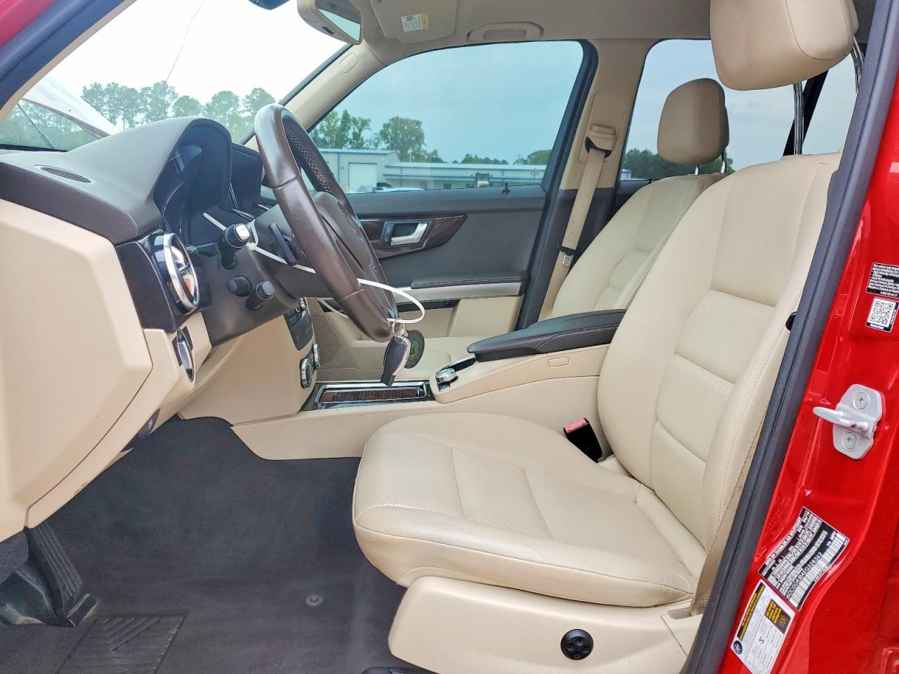 2014 Mercedes-benz Glk 350 4matic Red vin: WDCGG8JB4EG328362