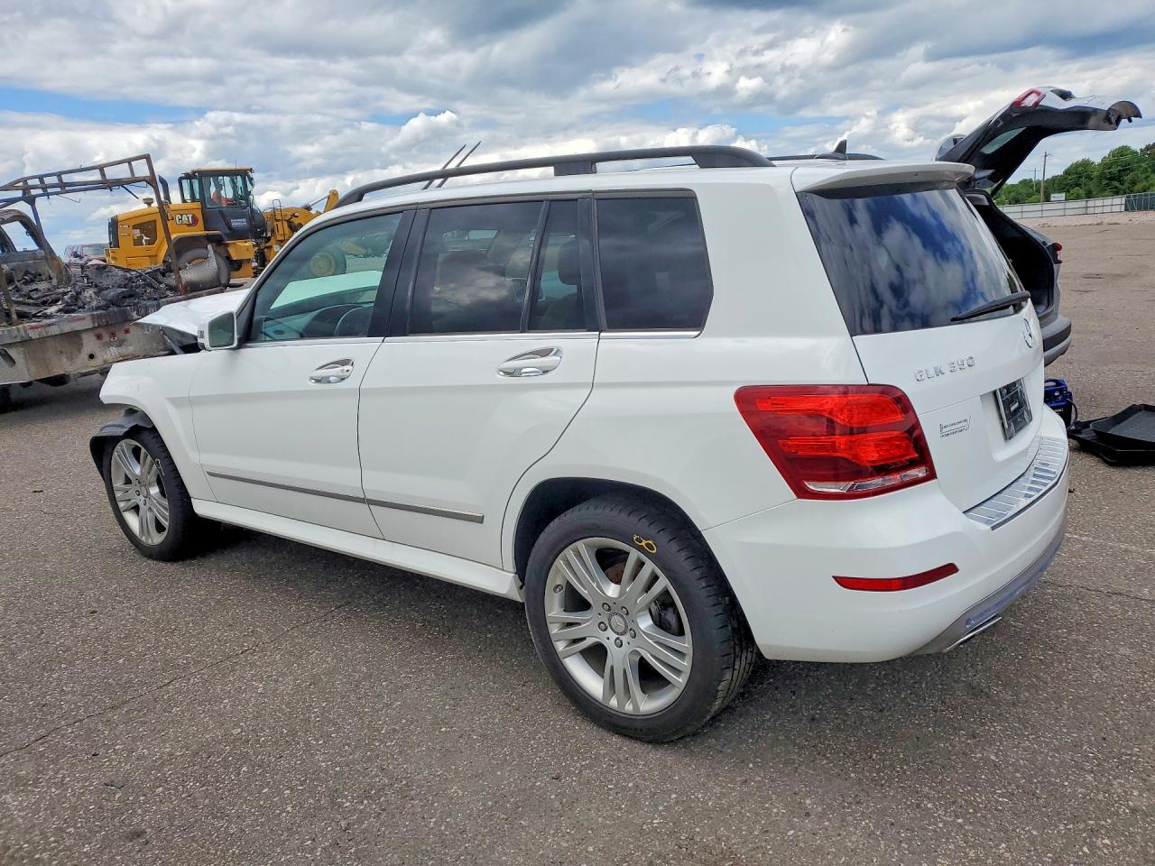 2014 Mercedes-benz Glk 350 4matic White vin: WDCGG8JB4EG330001
