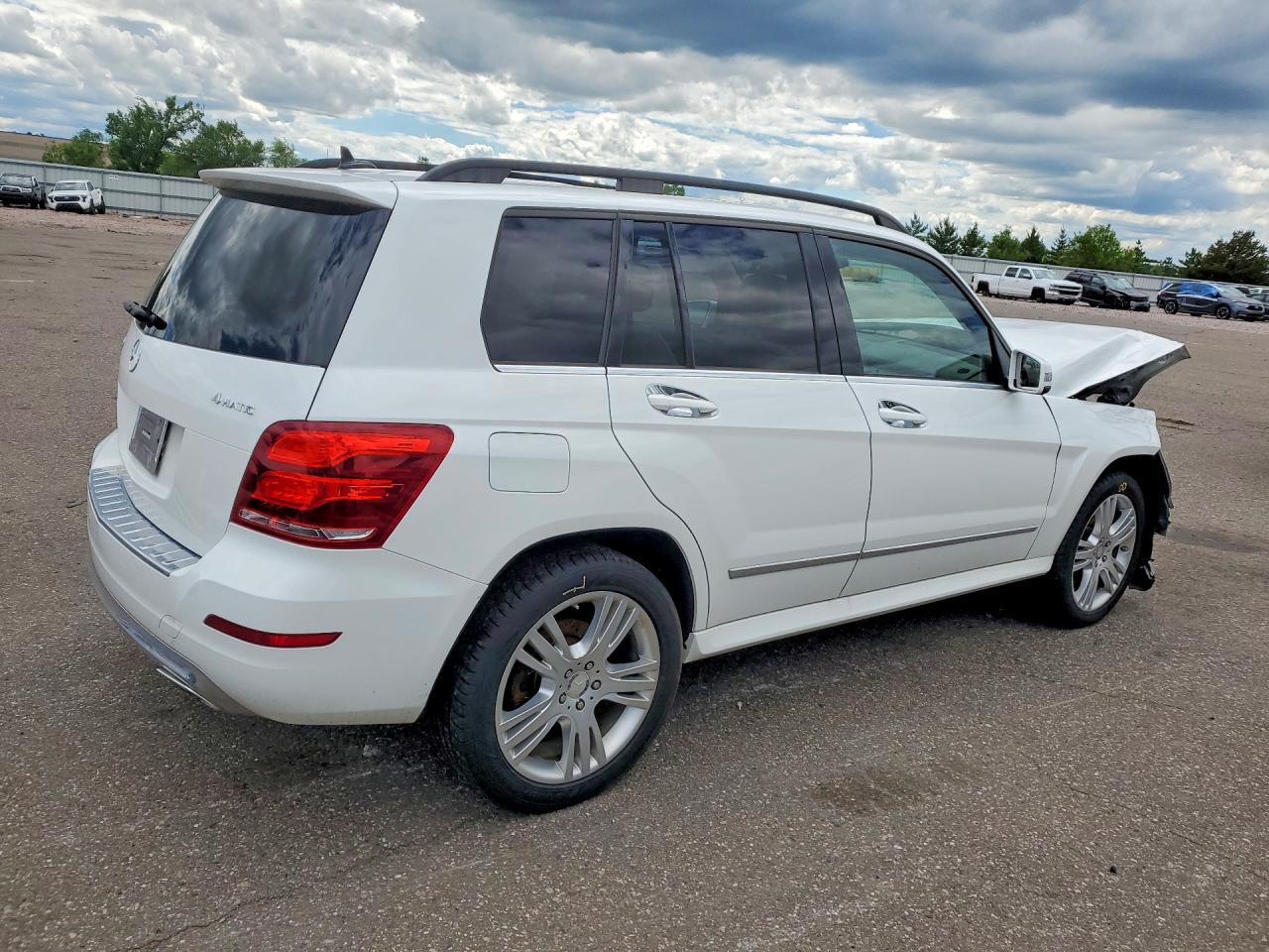 2014 Mercedes-benz Glk 350 4matic White vin: WDCGG8JB4EG330001