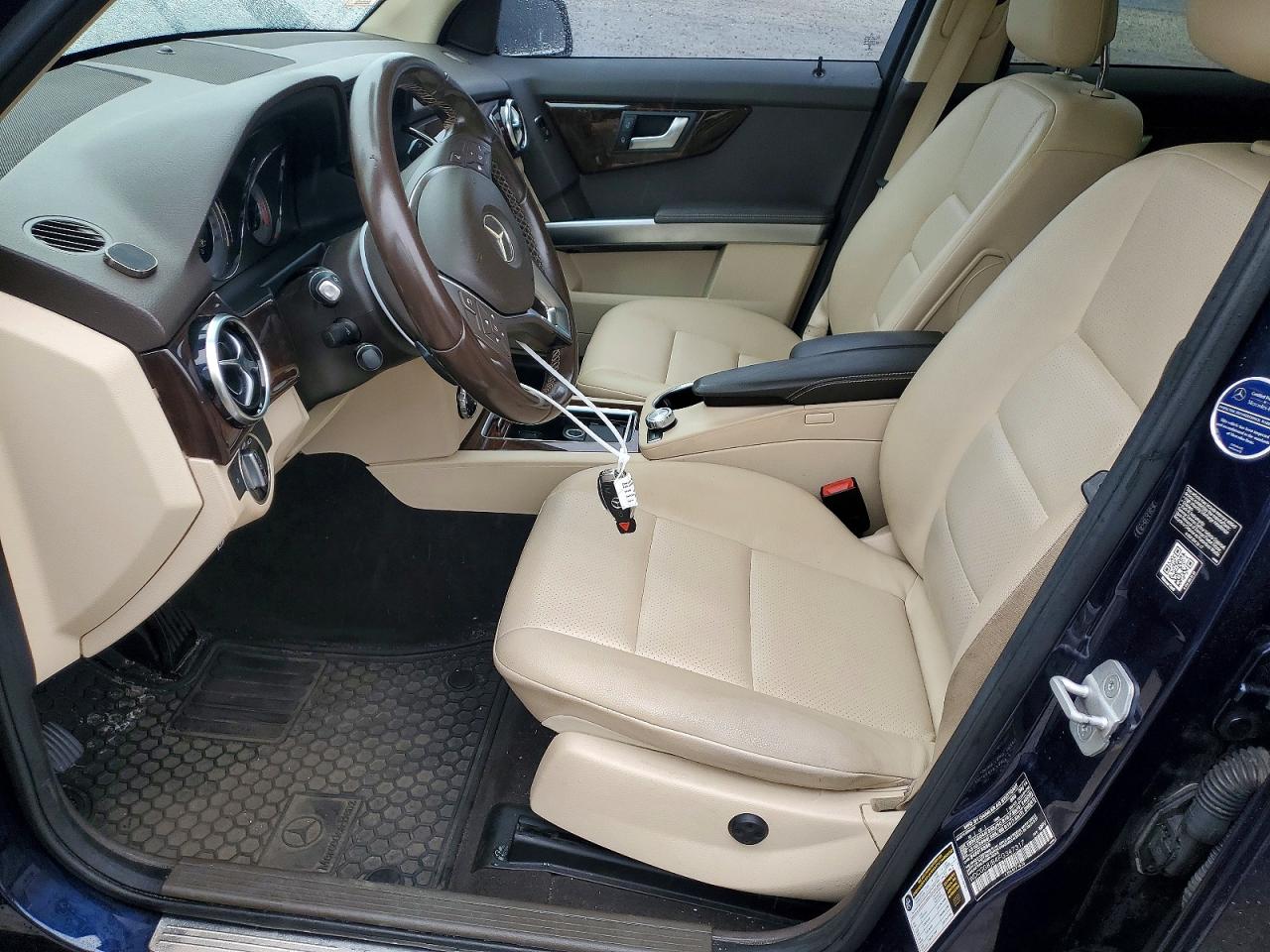 2015 Mercedes-benz Glk 350 4matic Blue vin: WDCGG8JB4FG347317