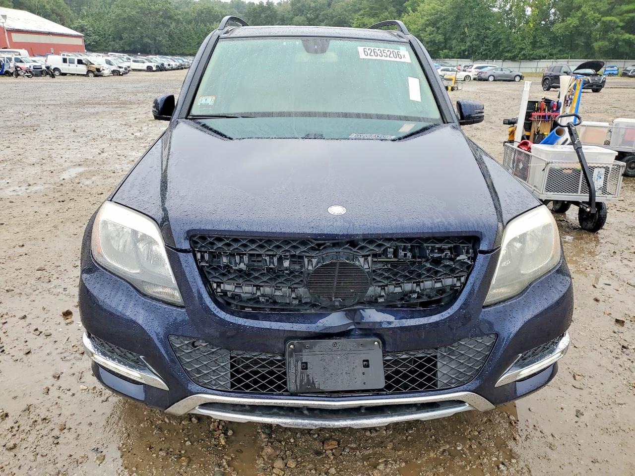 2015 Mercedes-benz Glk 350 4matic Blue vin: WDCGG8JB4FG347317