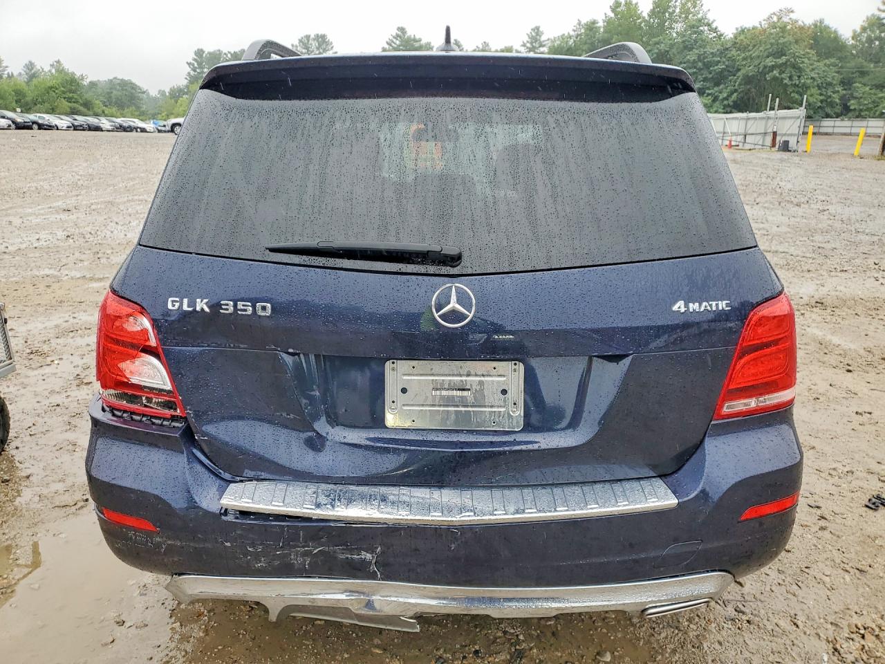 2015 Mercedes-benz Glk 350 4matic Blue vin: WDCGG8JB4FG347317