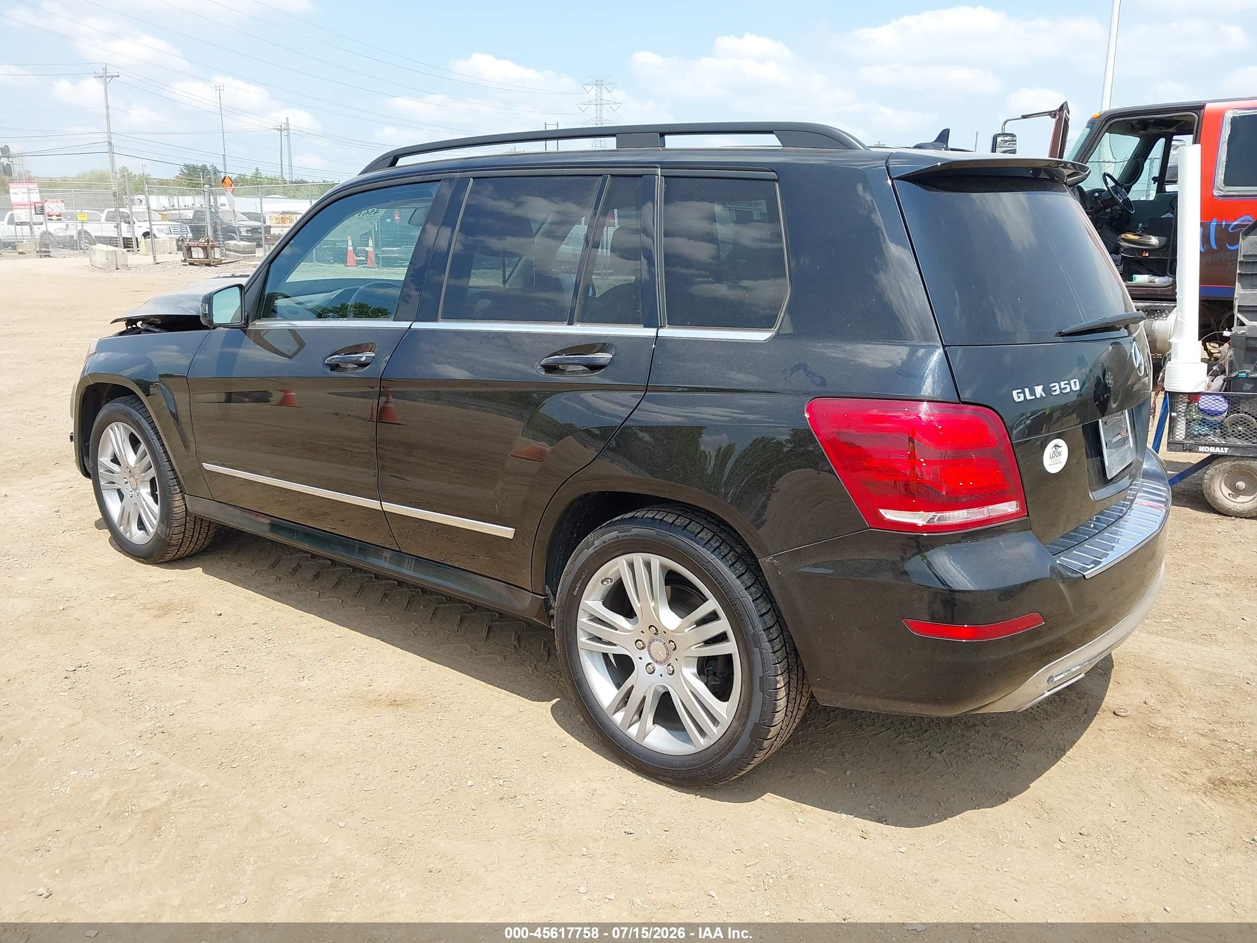2015 Mercedes-benz Glk 350 4matic Black vin: WDCGG8JB4FG366367