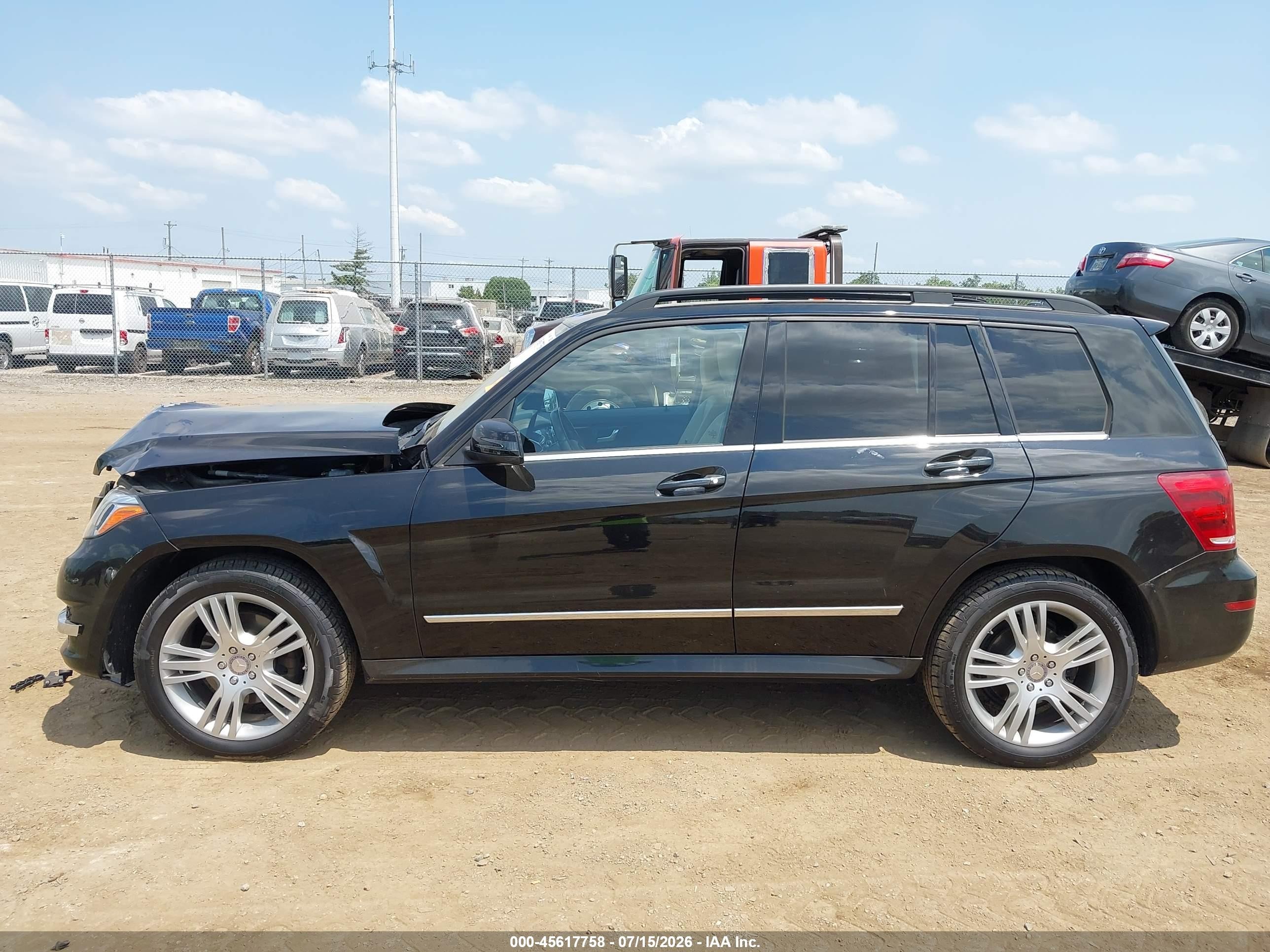 2015 Mercedes-benz Glk 350 4matic Black vin: WDCGG8JB4FG366367