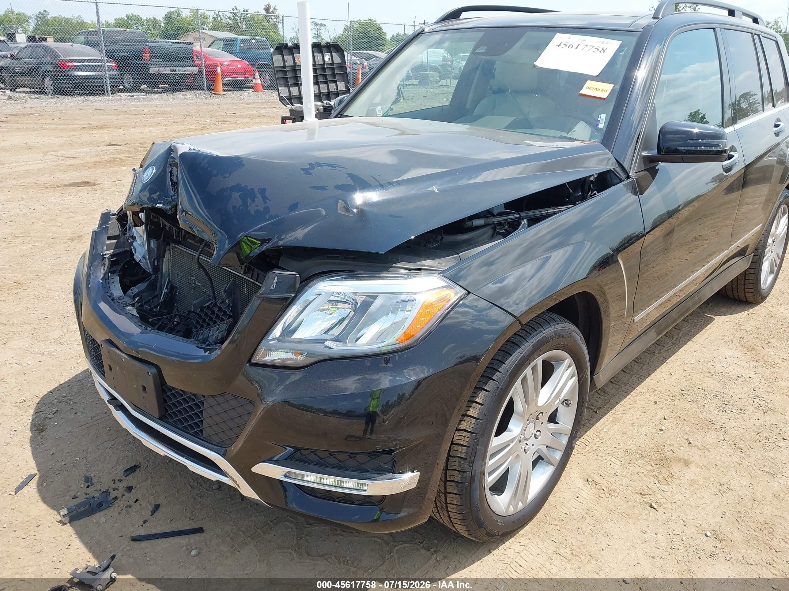 2015 Mercedes-benz Glk 350 4matic Black vin: WDCGG8JB4FG366367