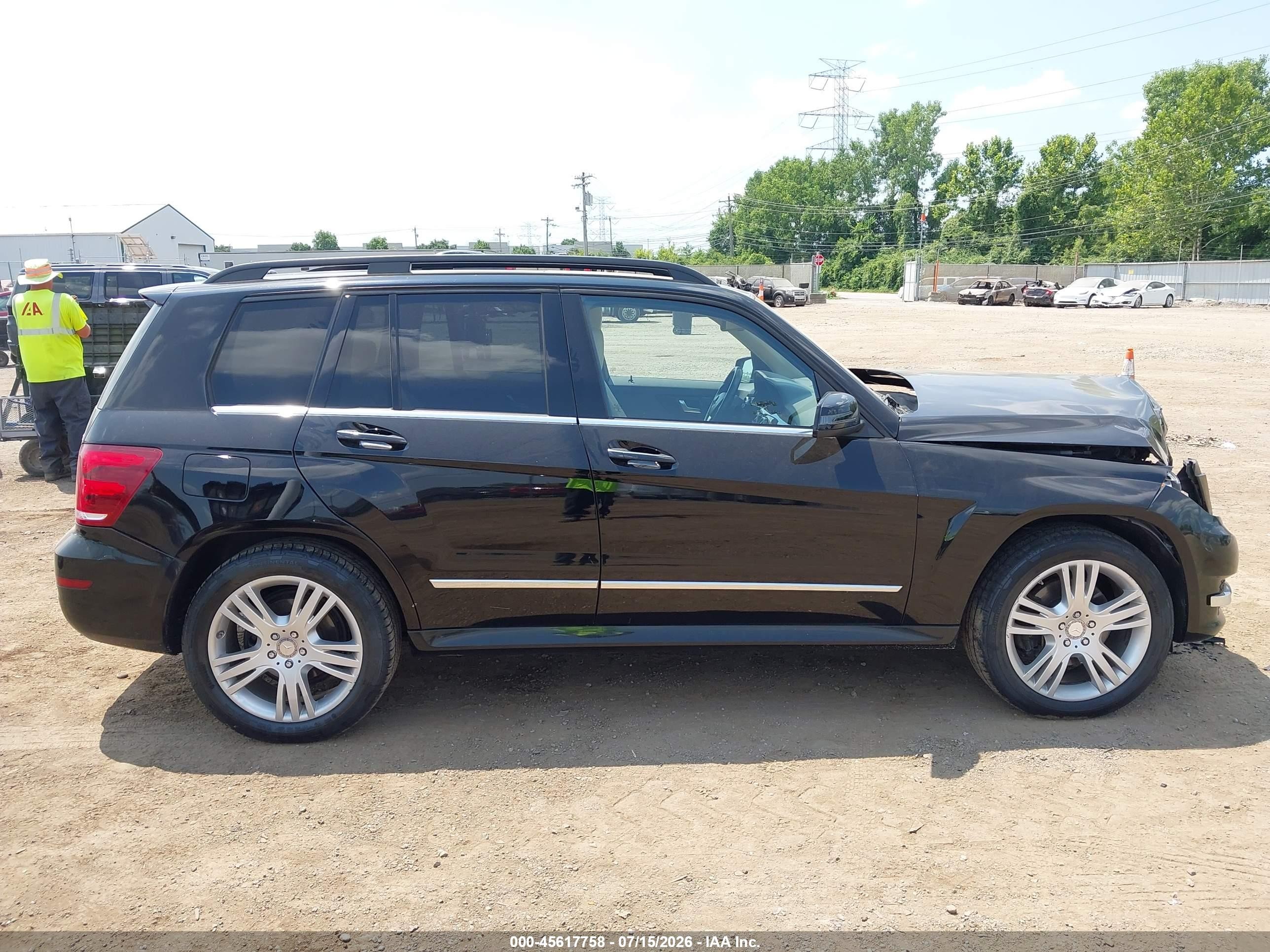 2015 Mercedes-benz Glk 350 4matic Black vin: WDCGG8JB4FG366367