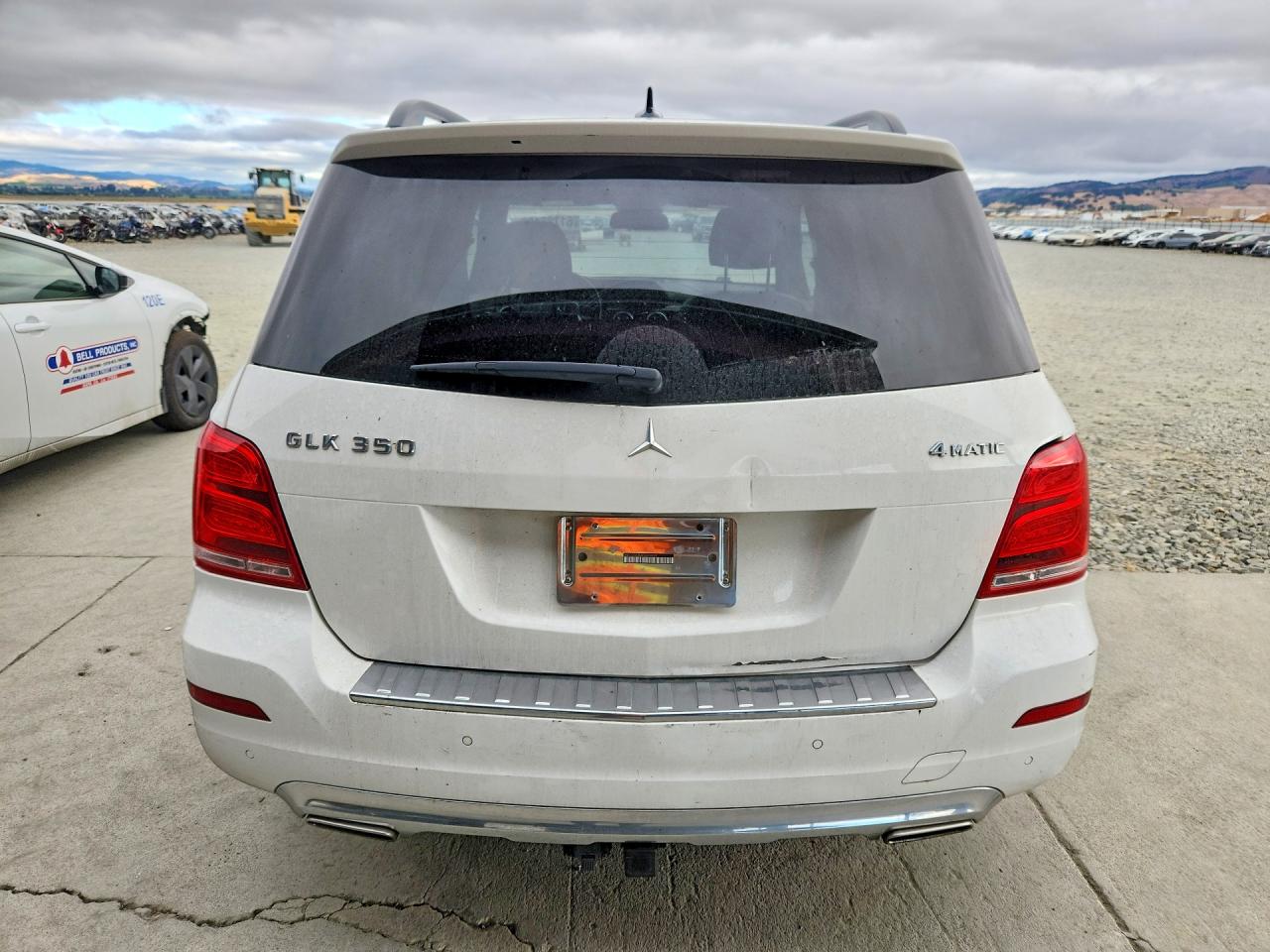 2015 Mercedes-benz Glk 350 4matic White vin: WDCGG8JB4FG379202
