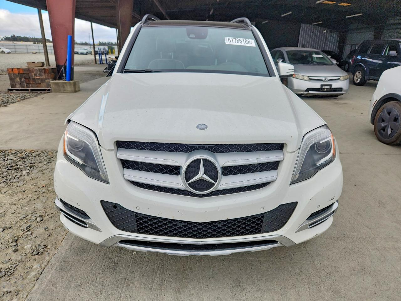 2015 Mercedes-benz Glk 350 4matic White vin: WDCGG8JB4FG379202