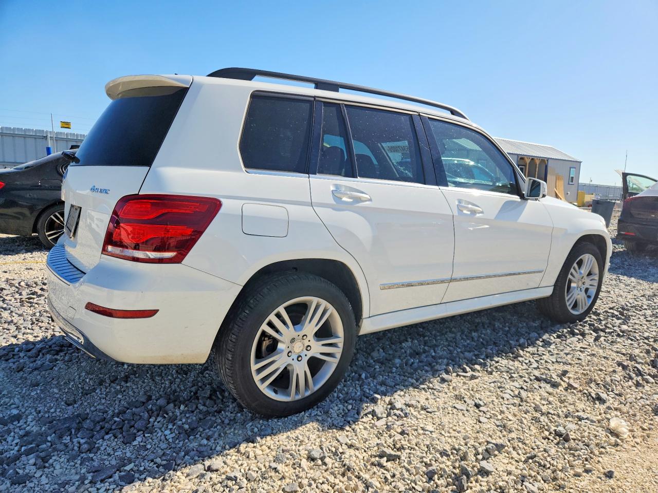 2015 Mercedes-benz Glk 350 4matic White vin: WDCGG8JB4FG393813