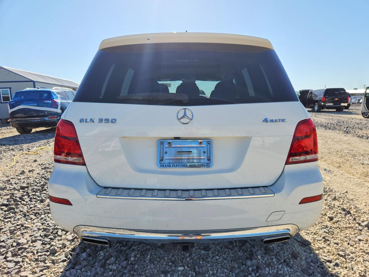 2015 Mercedes-benz Glk 350 4matic White vin: WDCGG8JB4FG393813