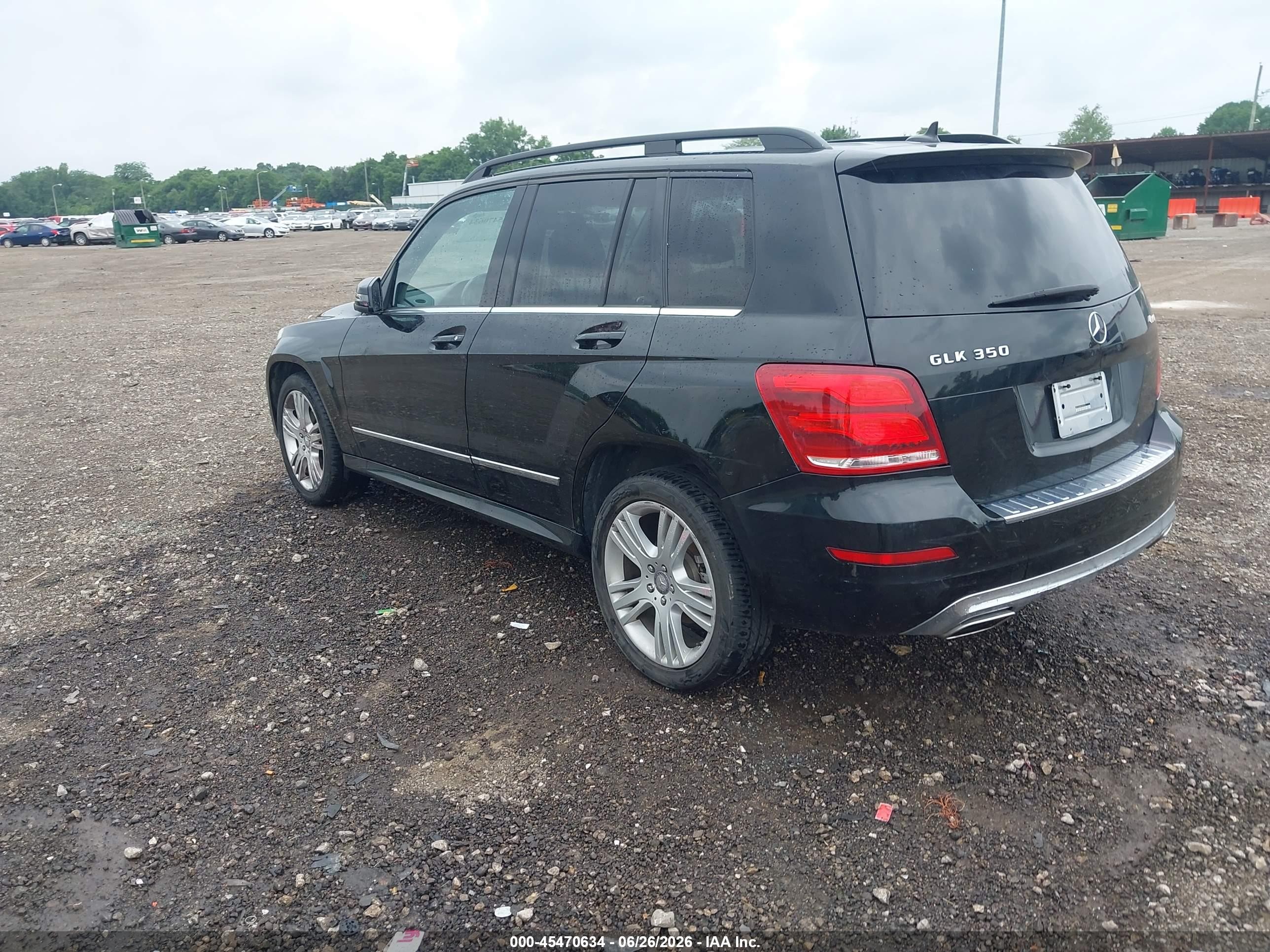 2015 Mercedes-benz Glk 350 4matic Black vin: WDCGG8JB4FG394735