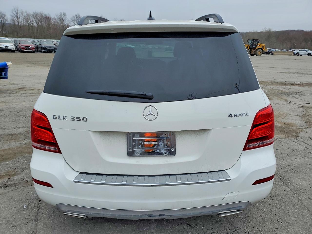 2015 Mercedes-benz Glk 350 4matic White vin: WDCGG8JB4FG395027