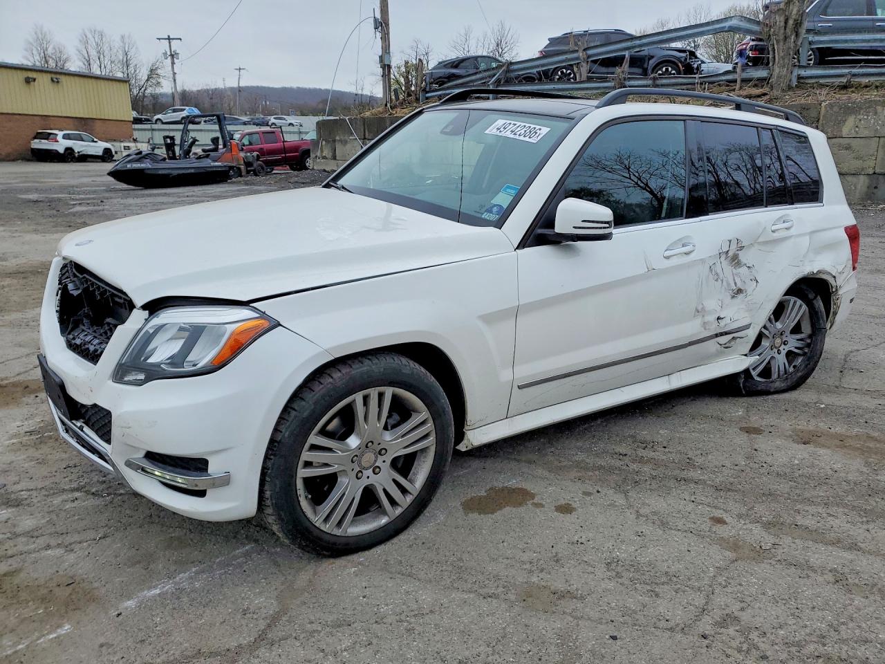 2015 Mercedes-benz Glk 350 4matic White vin: WDCGG8JB4FG395027