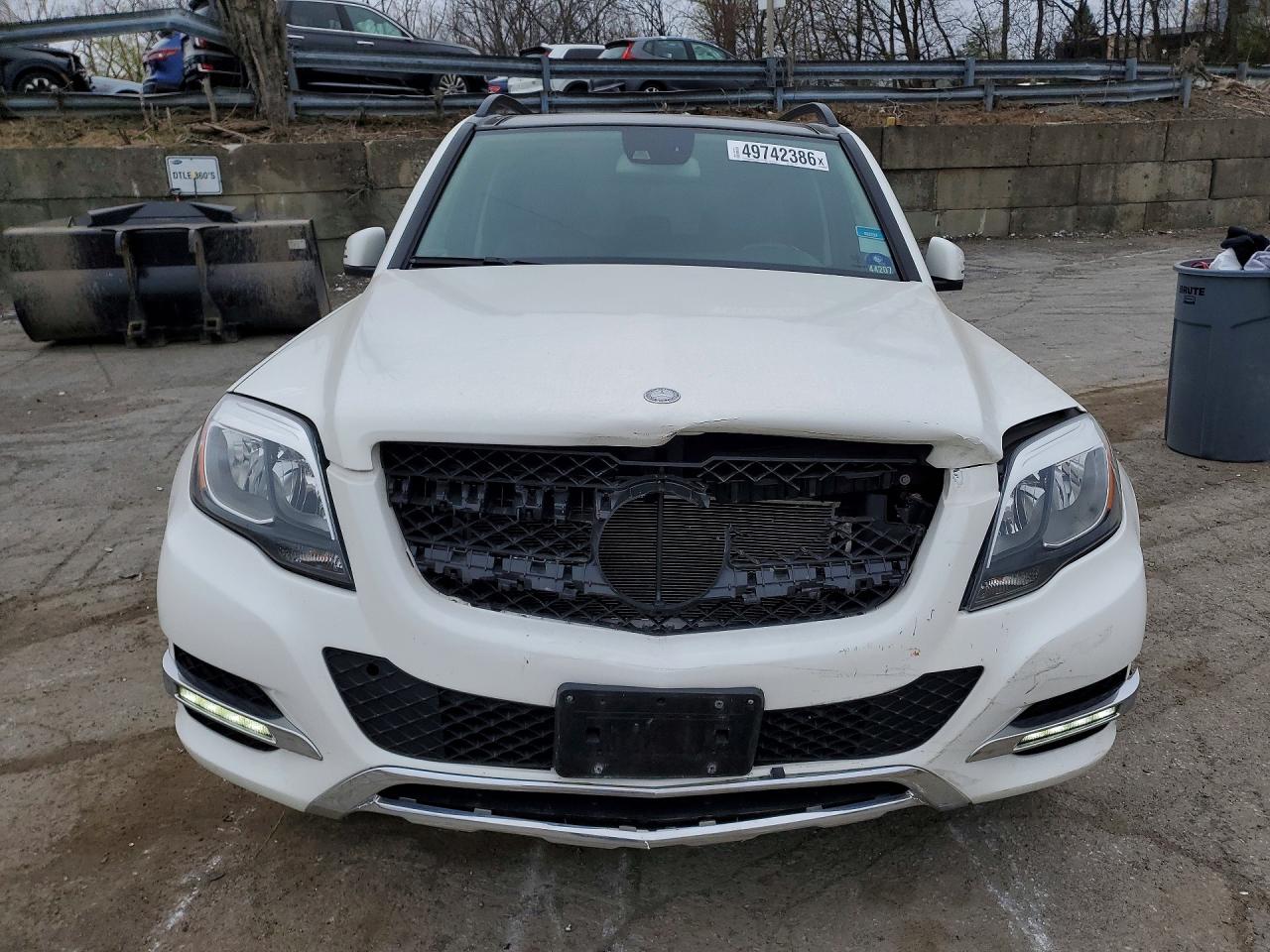 2015 Mercedes-benz Glk 350 4matic White vin: WDCGG8JB4FG395027