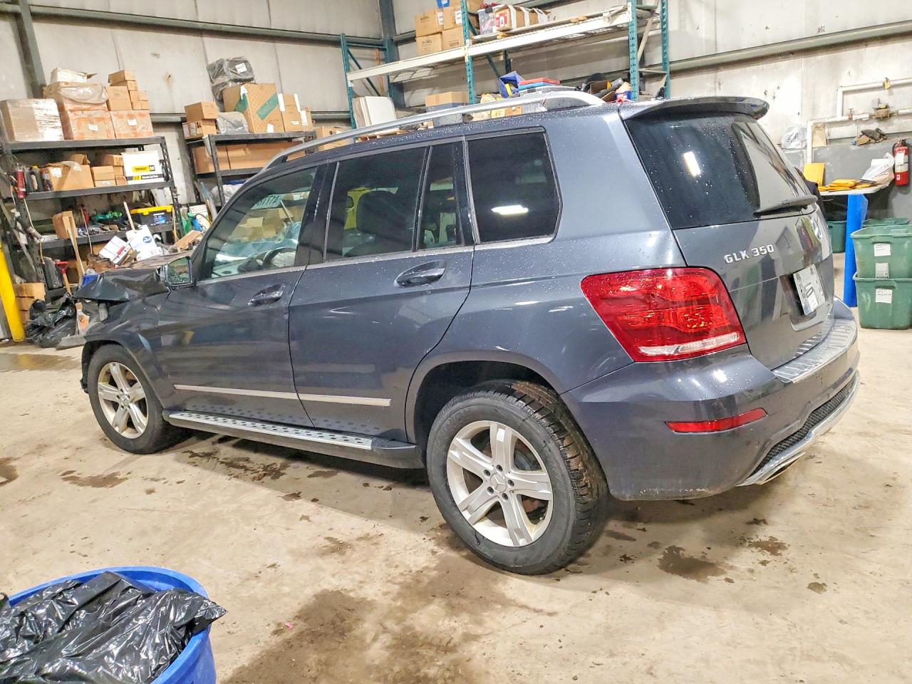 2015 Mercedes-benz Glk 350 4matic Charcoal vin: WDCGG8JB4FG404616