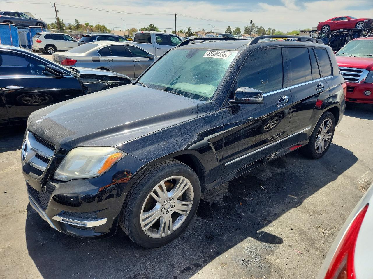 2015 Mercedes-benz Glk 350 4matic Black vin: WDCGG8JB4FG406639